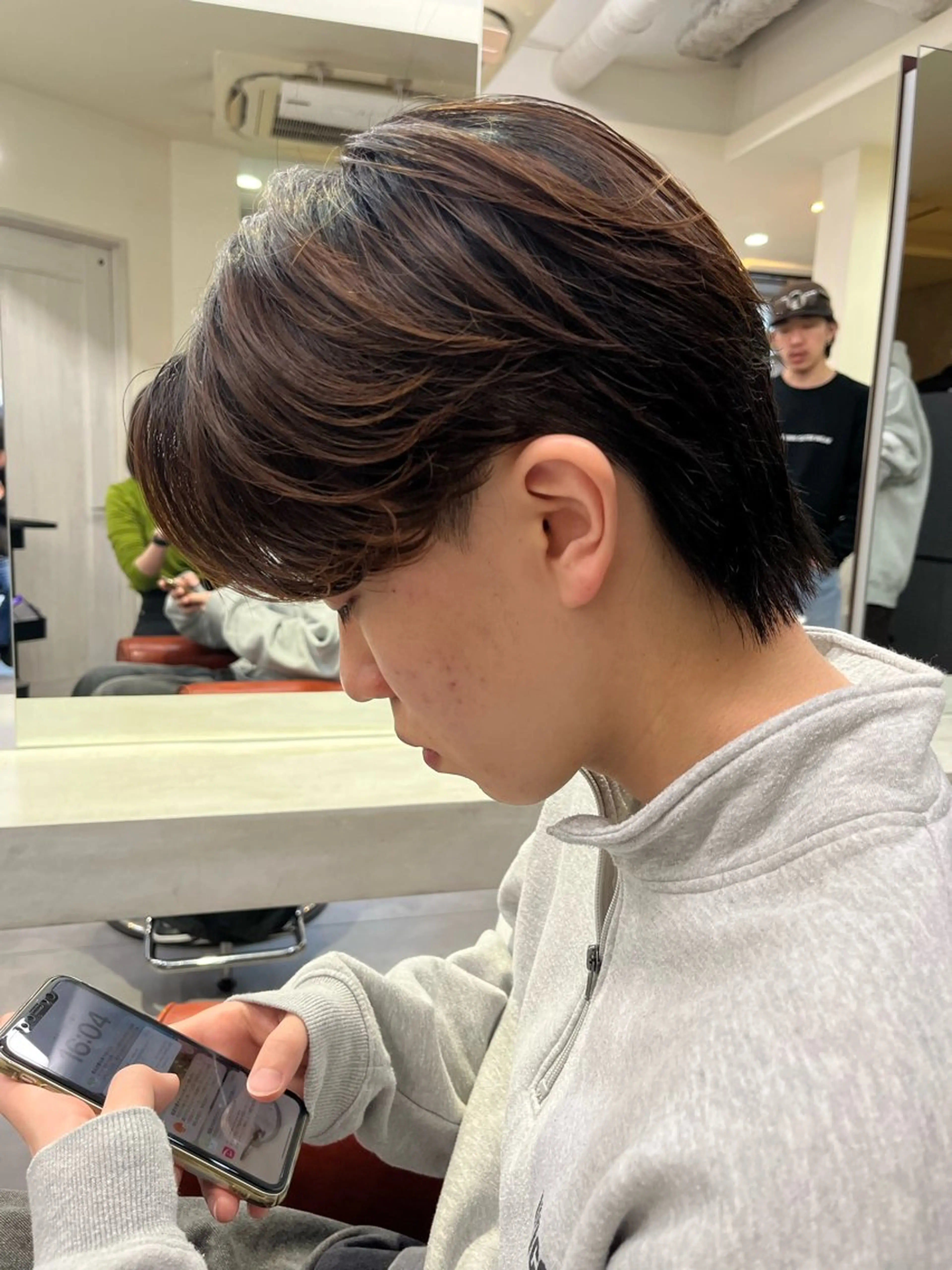 【夏休み限定土日クーポン】メンズカット＋ニュアンスパーマの写真