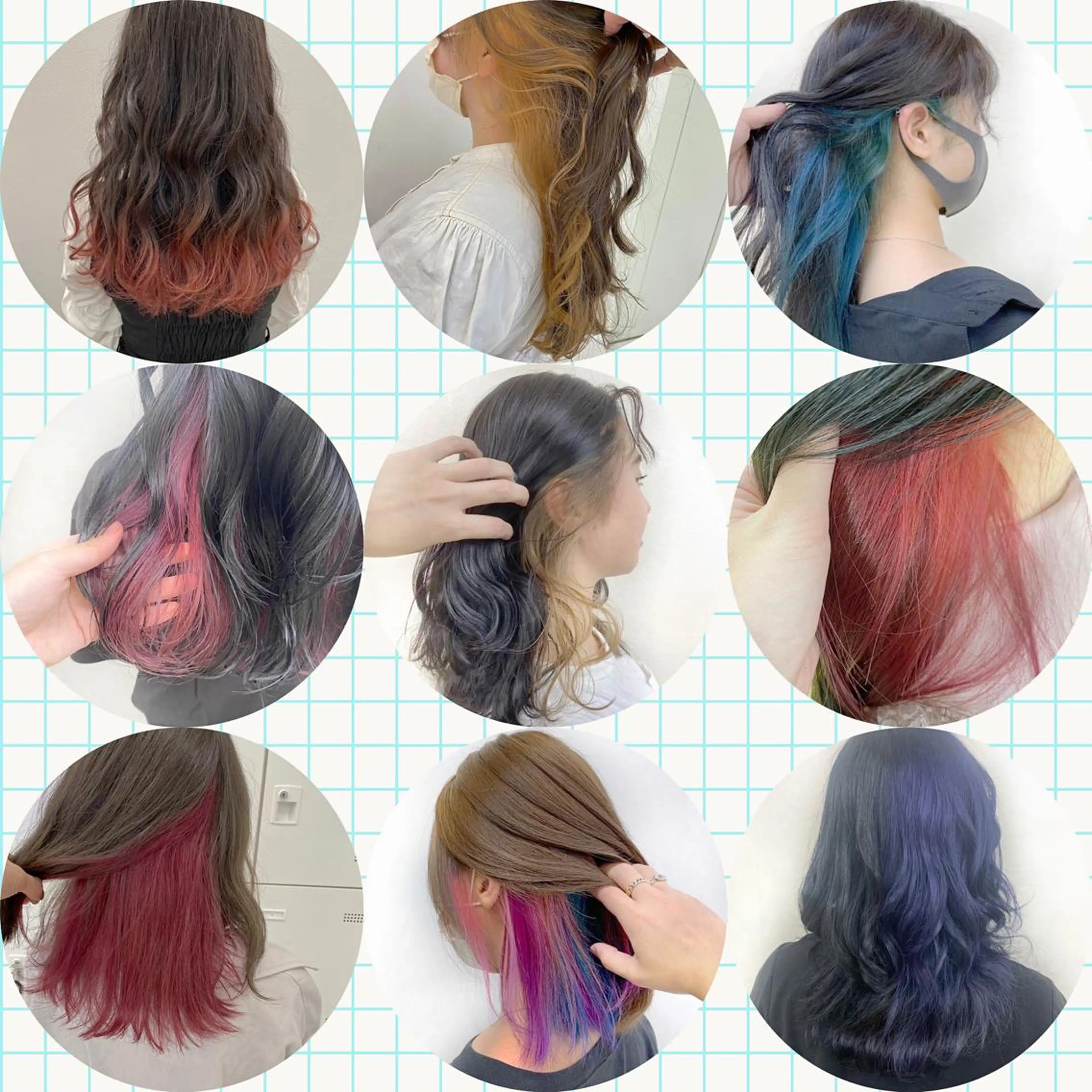 ミディアム カラー 💕上野美容師☁ ブリーチ💖サワのヘアスタイル