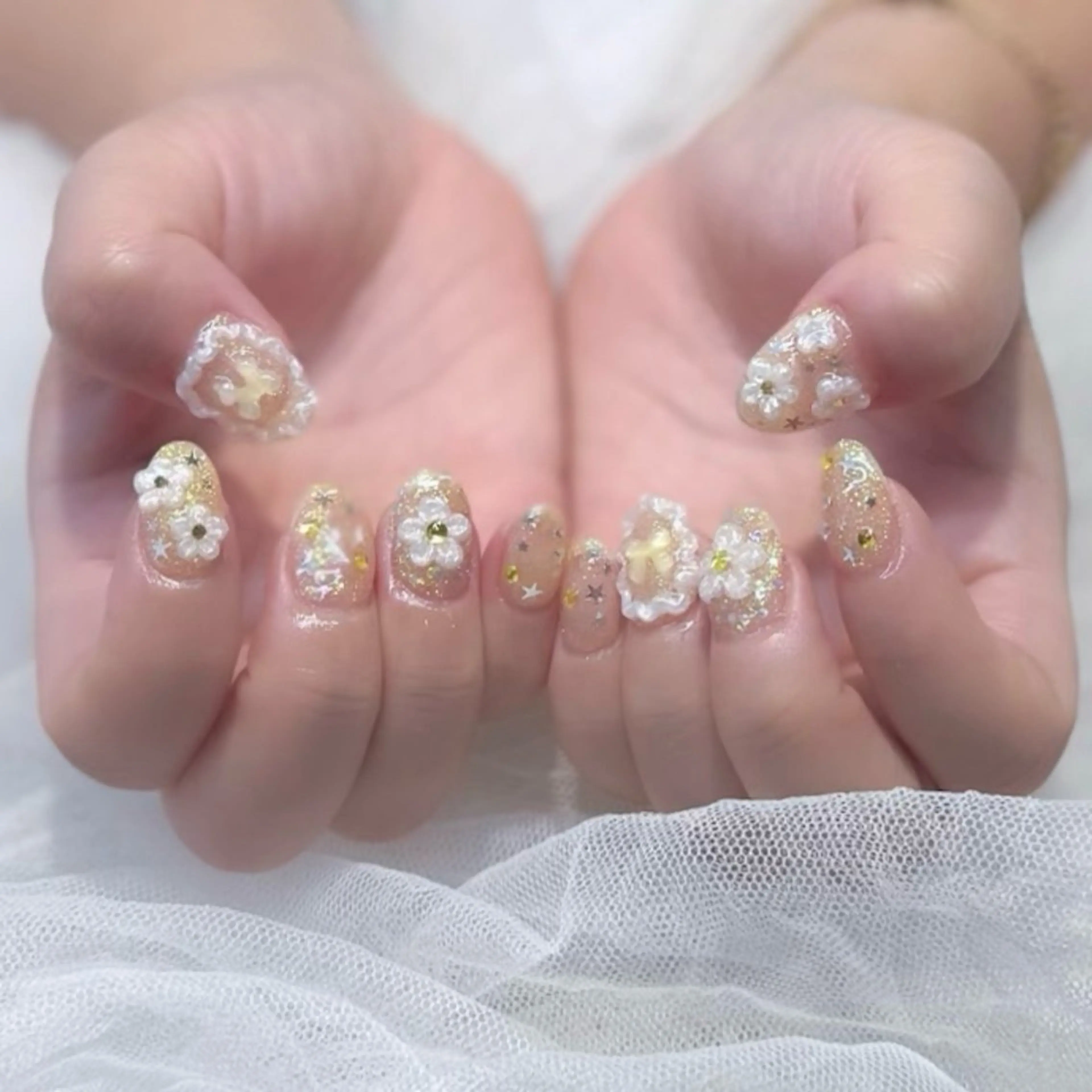 ネイル ハンドネイル 新井 ひなののネイルデザイン