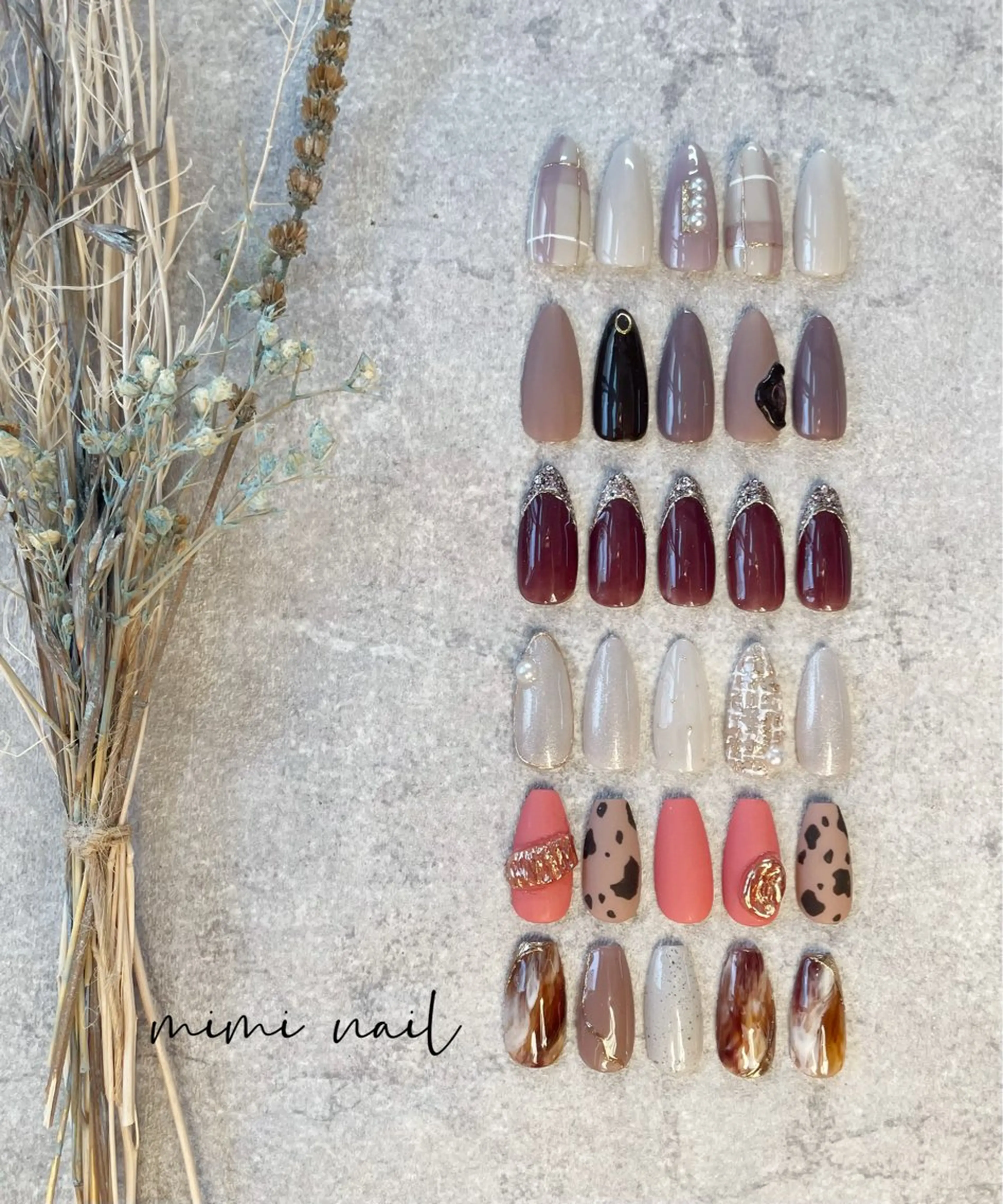 ネイル ハンドネイル mimi nailのネイルデザイン