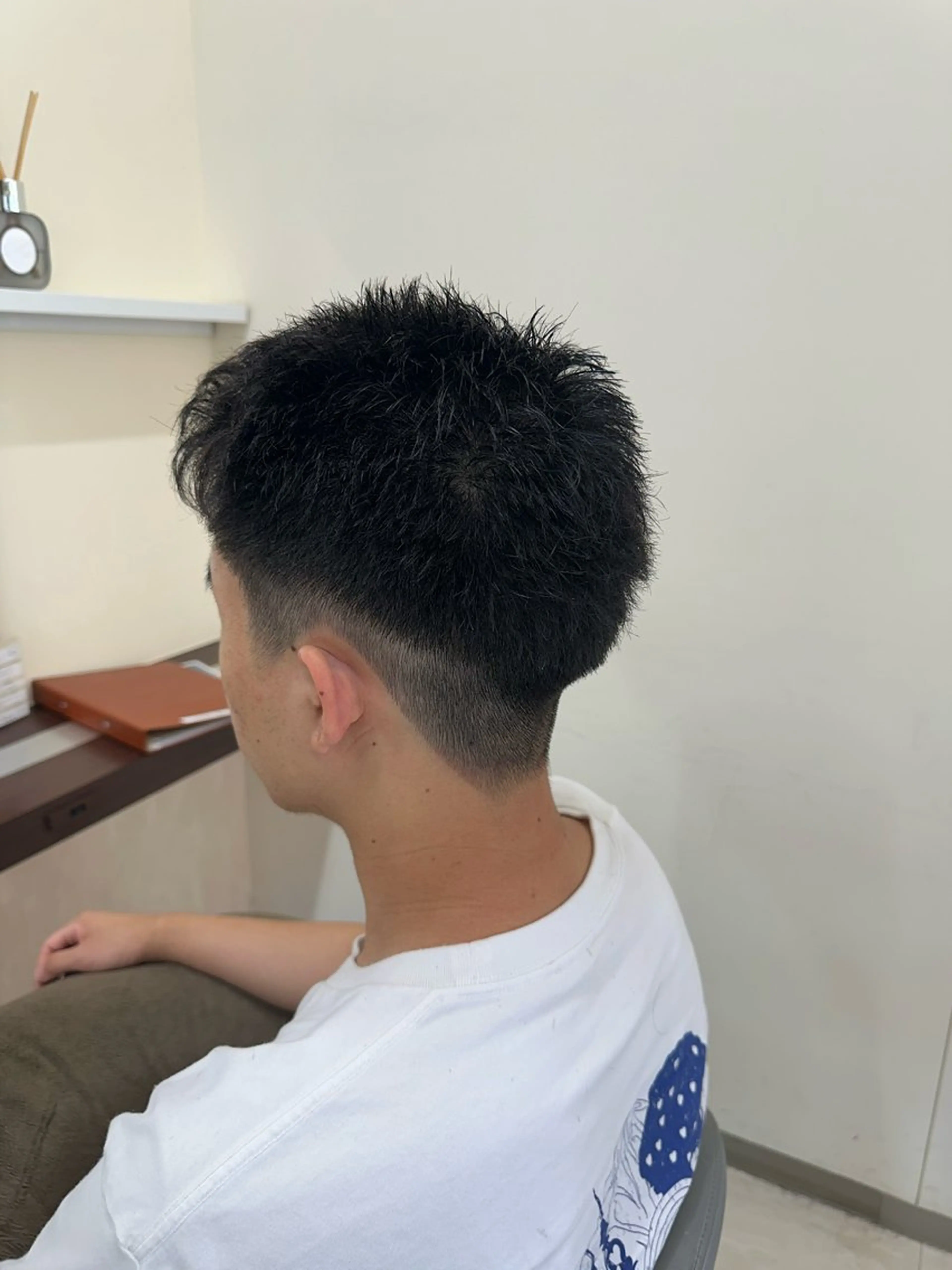 ショート カラー パーマ メンズ カット ヘアセット 毎月230人担当/ メンズヘア/清和武虎のヘアスタイル