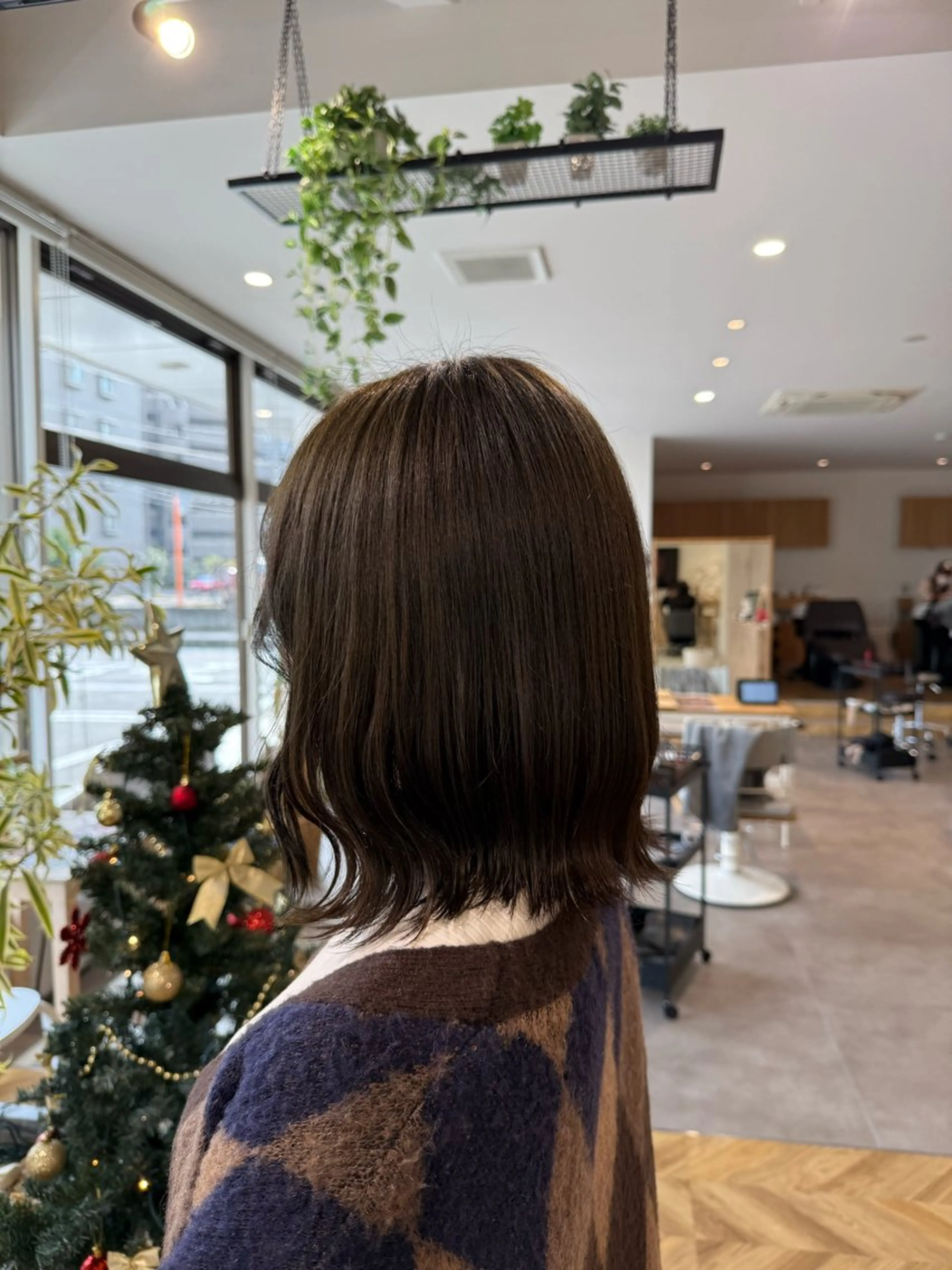 ミディアム 今井 凜のヘアスタイル
