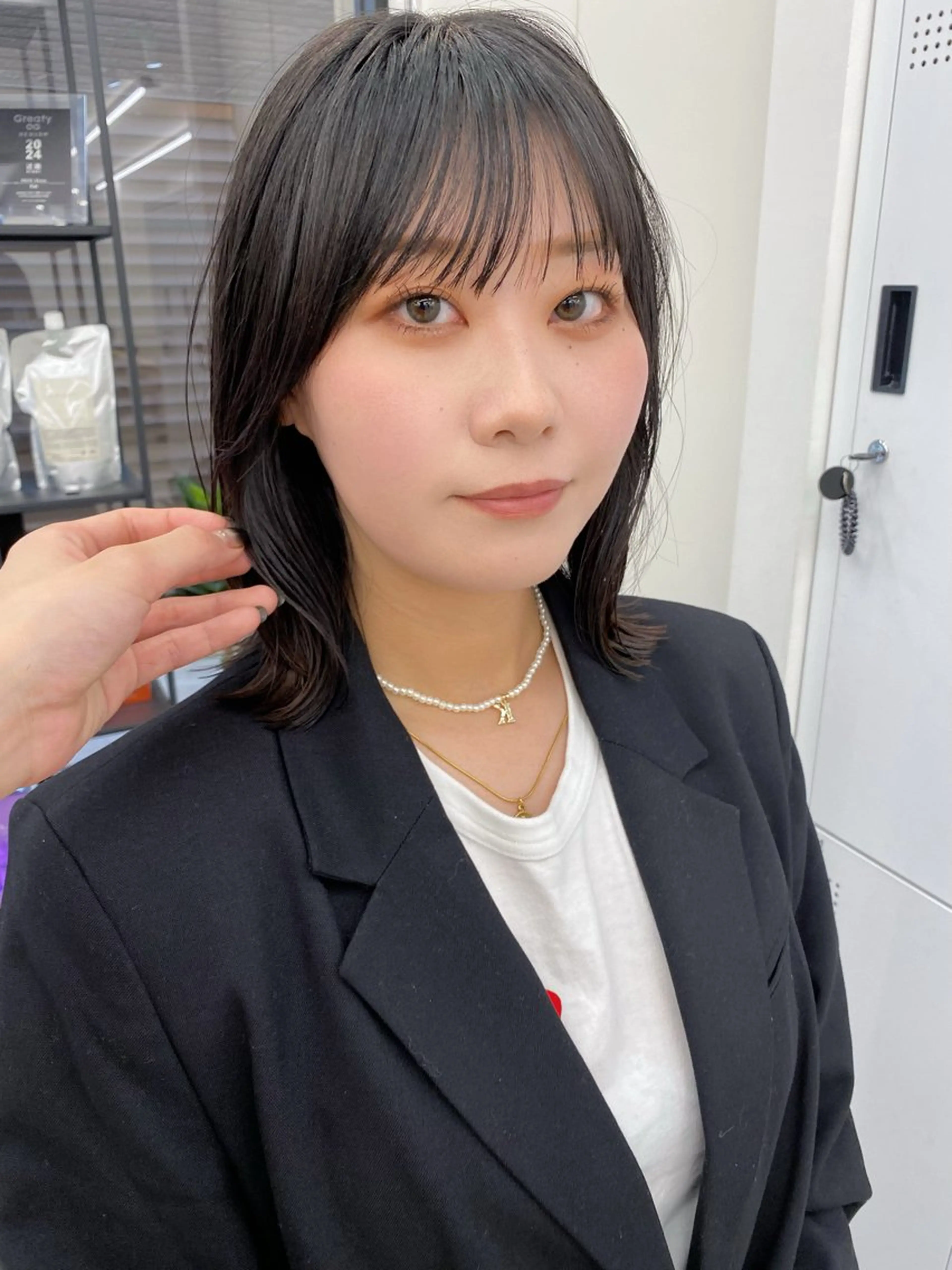 ミディアム ショート/ボブ特化 似合わせ/山下凌生のヘアスタイル