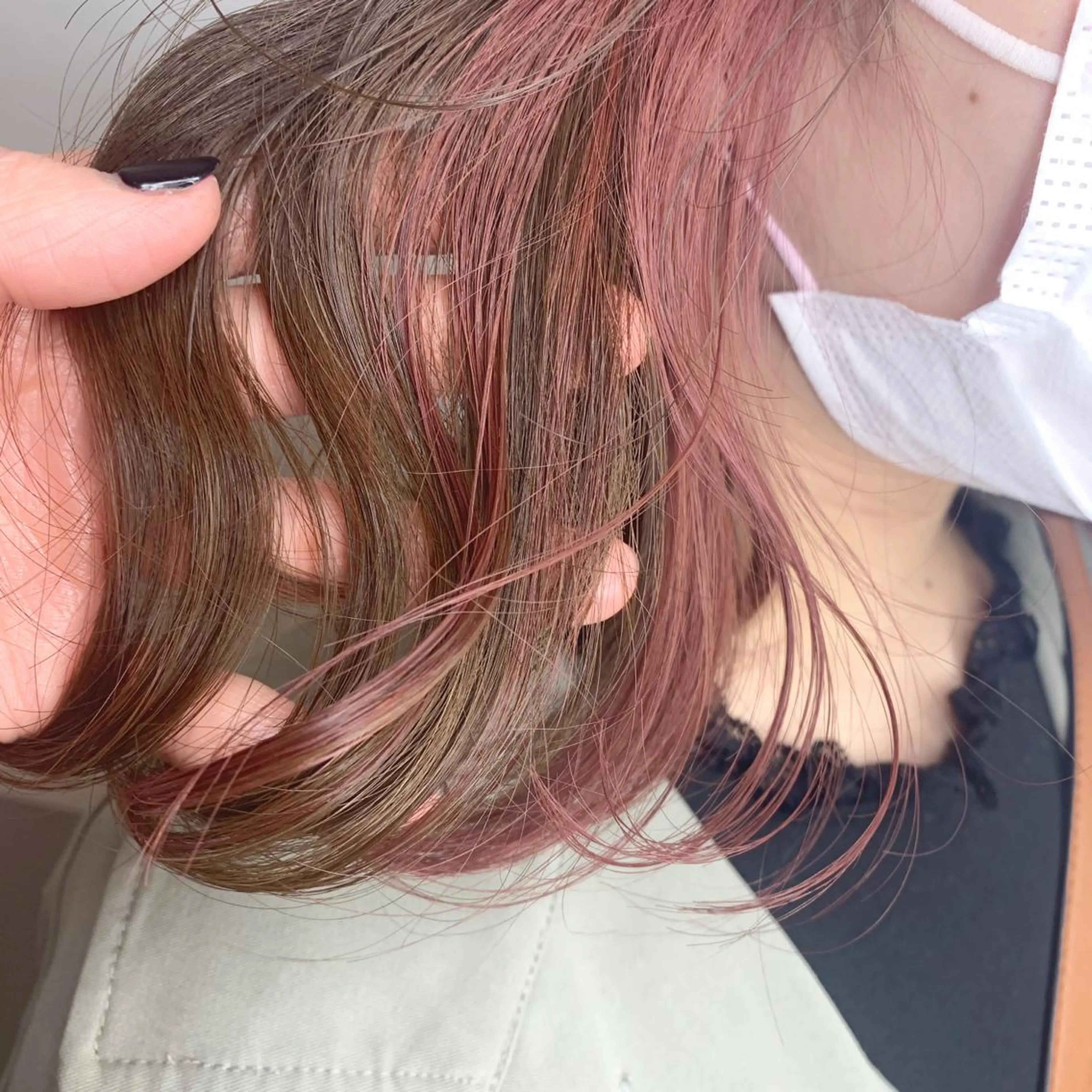 ロング カラー ヘアアレンジ 🎀暖色カラー🎀 ♡yurika♡のヘアスタイル