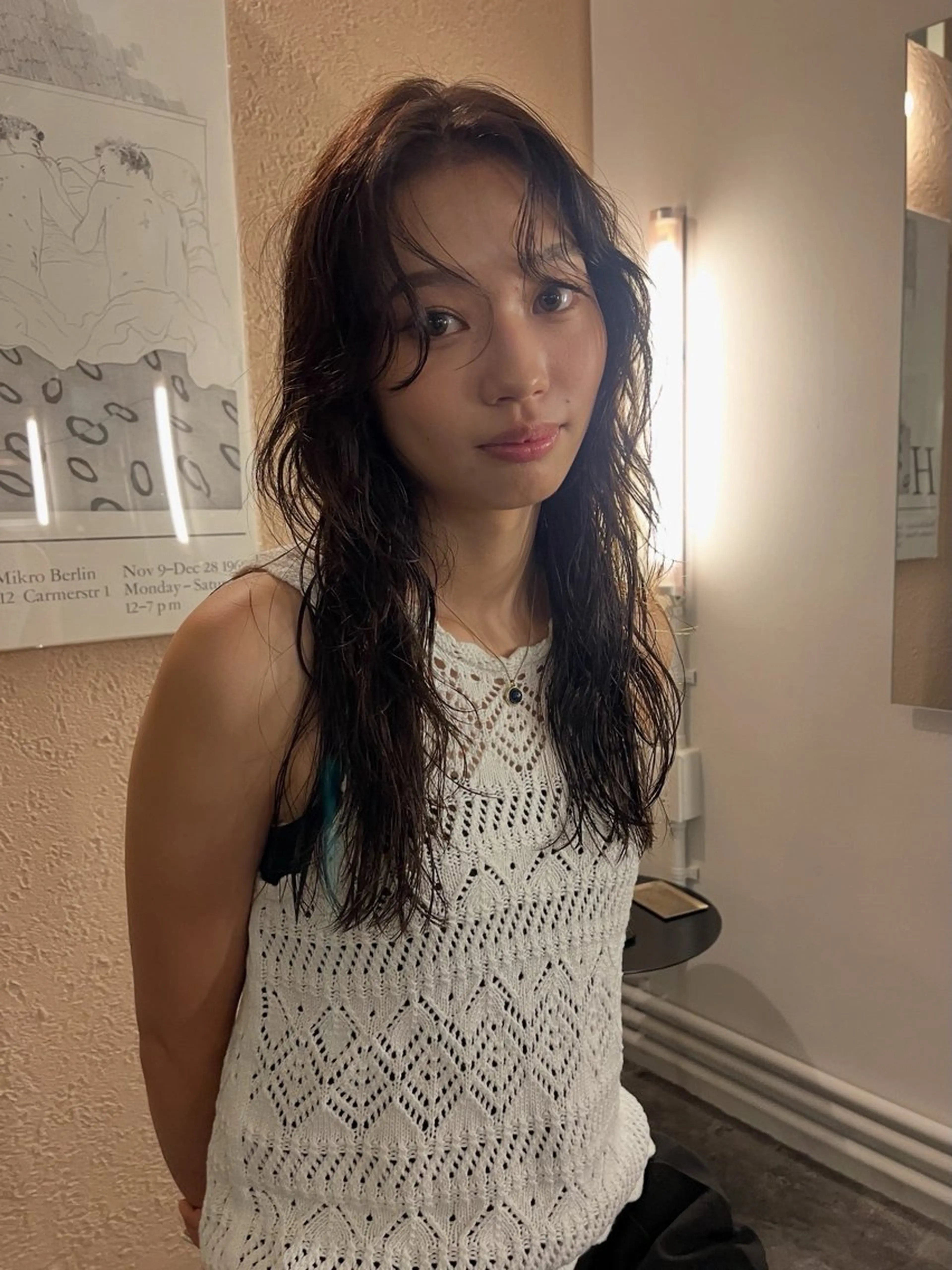 パーマ パーマ レイヤー/ケアパーマ /ニュアンス/モードのヘアスタイル