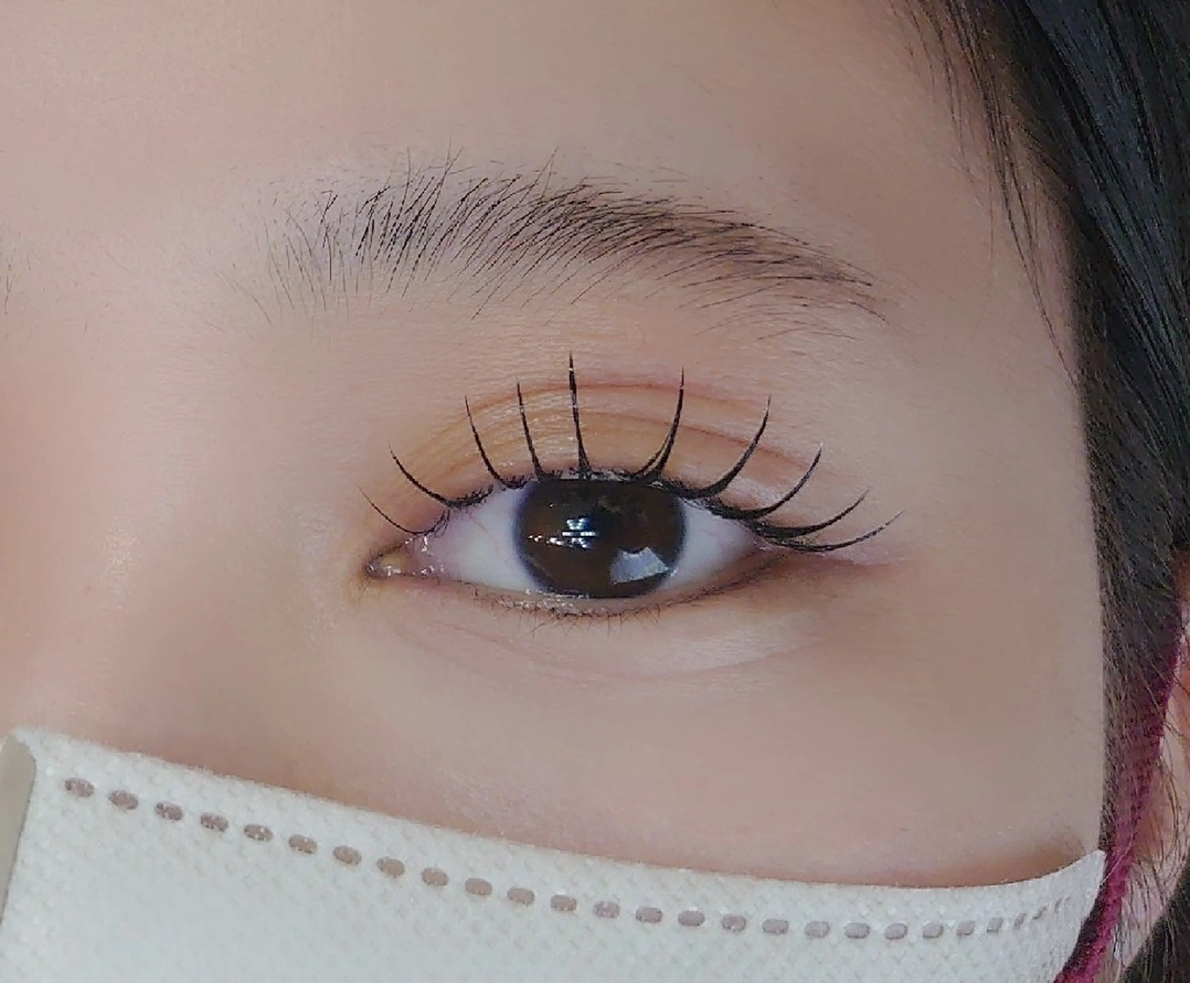 ✴️LEDフラットラッシュ✴️【100本】オフ込、コーティング付🎀の写真