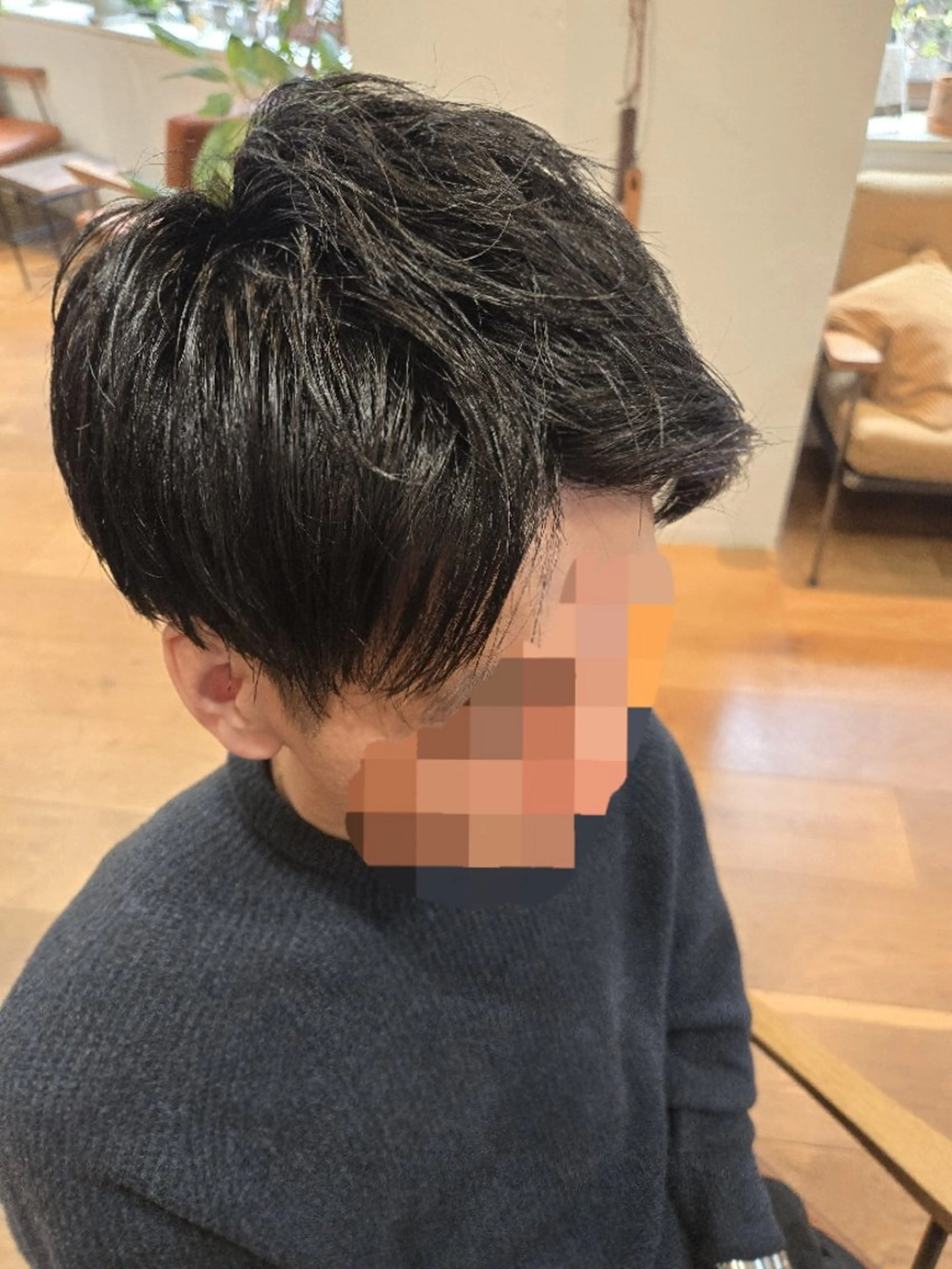 メンズ アップバング knoll所属・銀座knoll🌿 【平日朝限定cut】のヘアスタイル