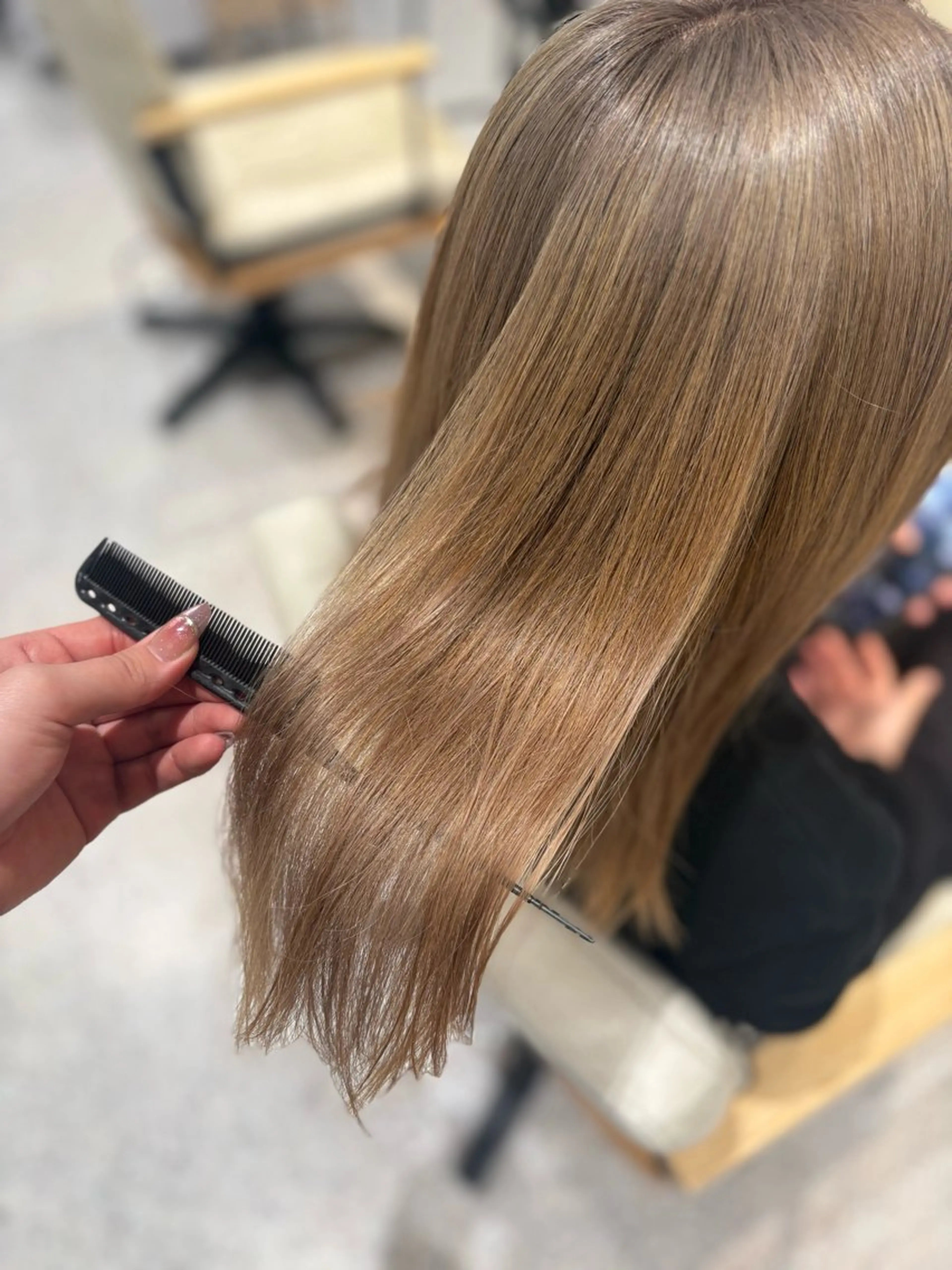 ロング カラー ヘアカラー ブリーチ/マツエク 𝓡𝓲𝓷🫧のマツエク・マツパデザイン