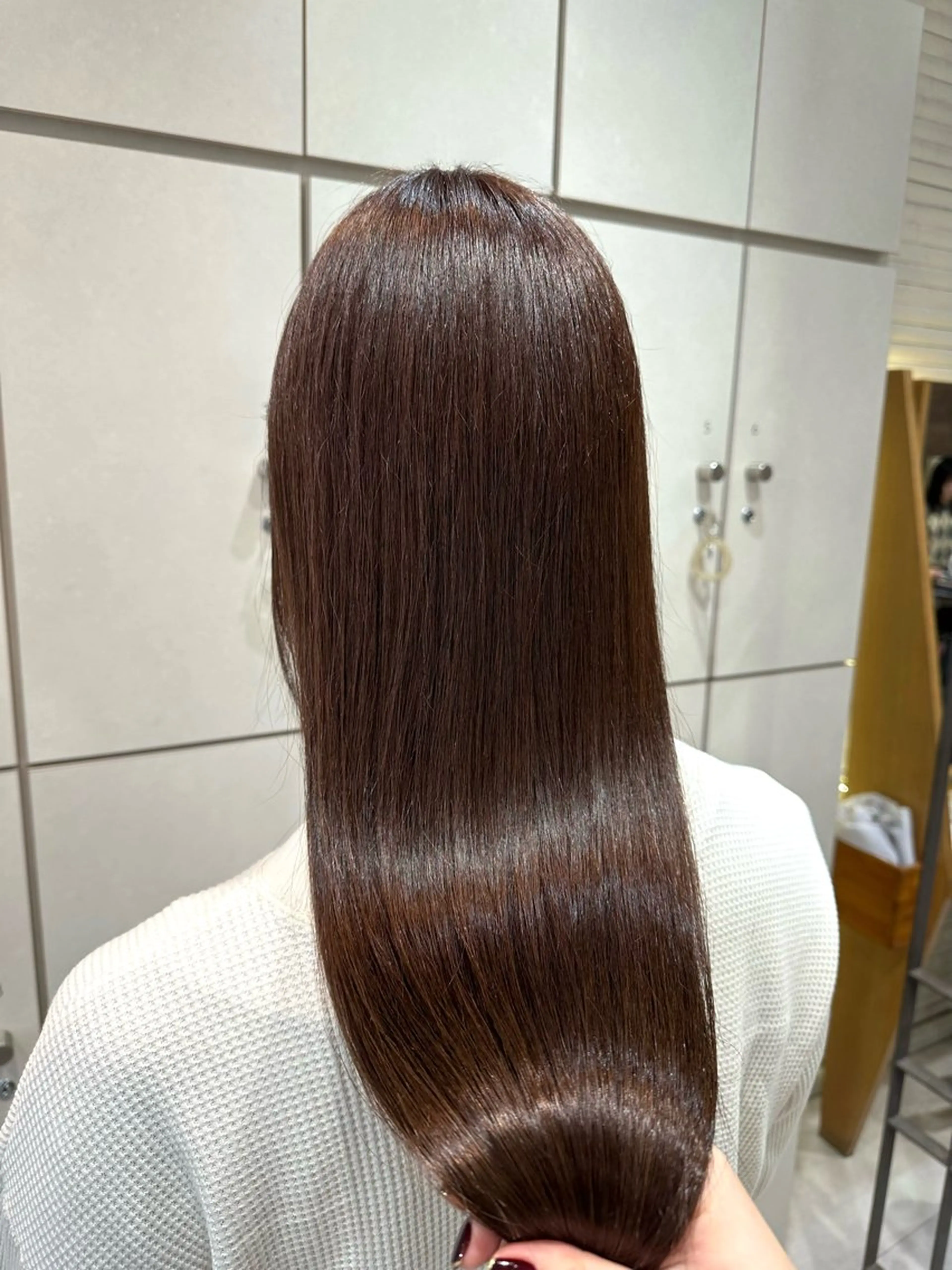 ロング カット ヘアカラー トリートメント 髪質改善/美髪/渡辺 りんのヘアスタイル