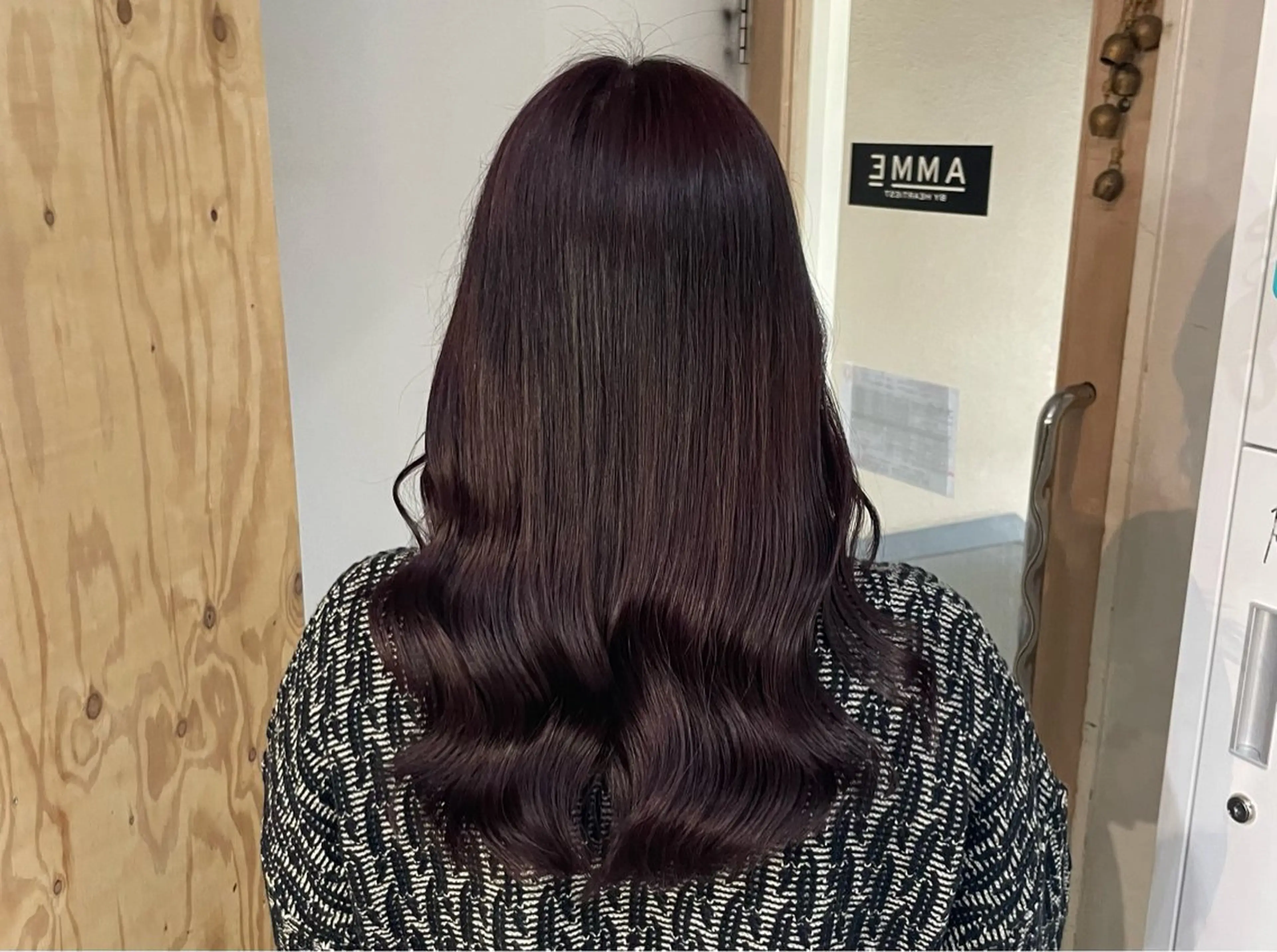 セミロング ヘアカラー トリートメント レイヤー/透明感 カラー🫧麗伍のヘアスタイル