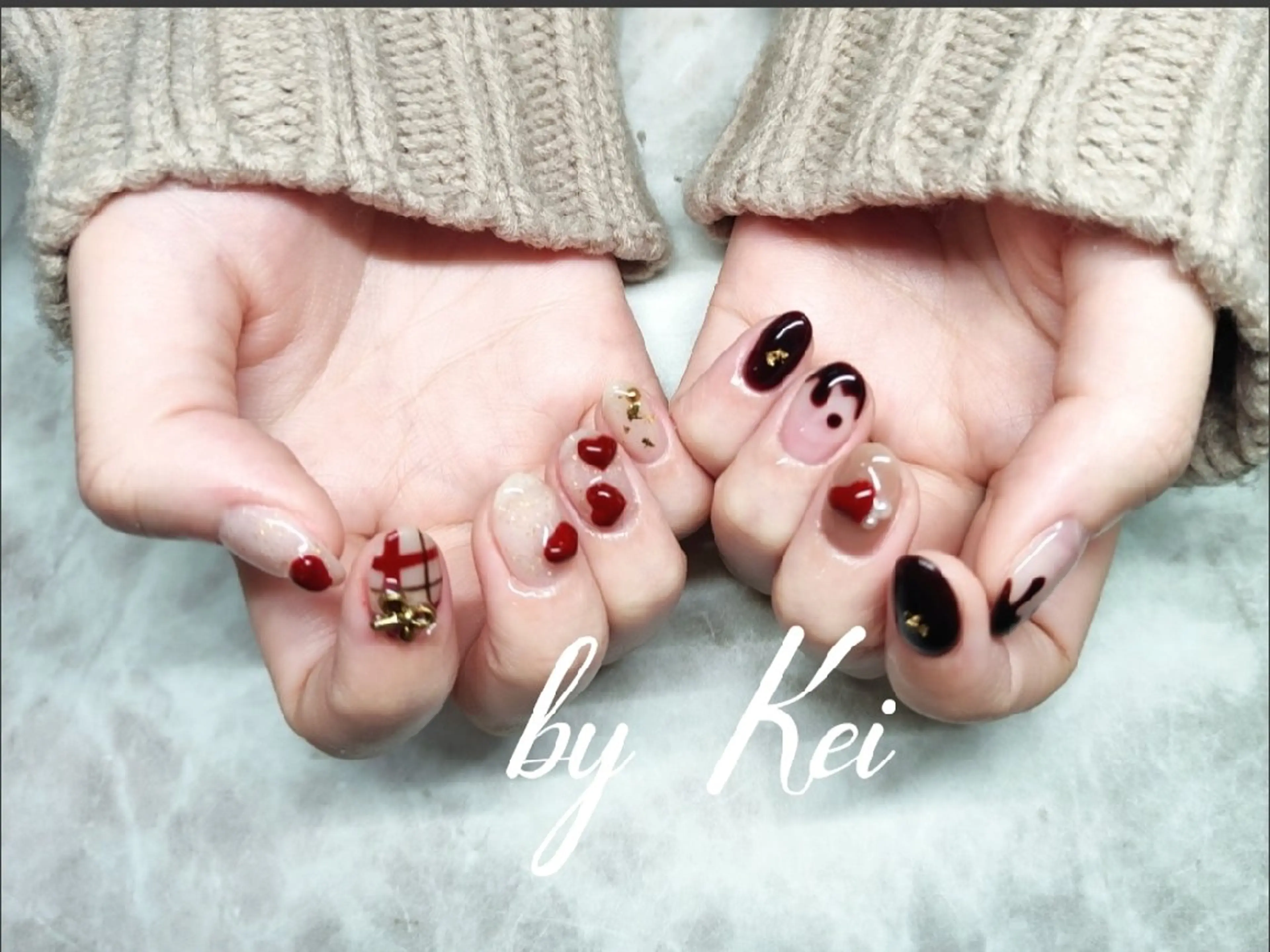 ネイル ハンドネイル 🎀 Kei 🎀のネイルデザイン