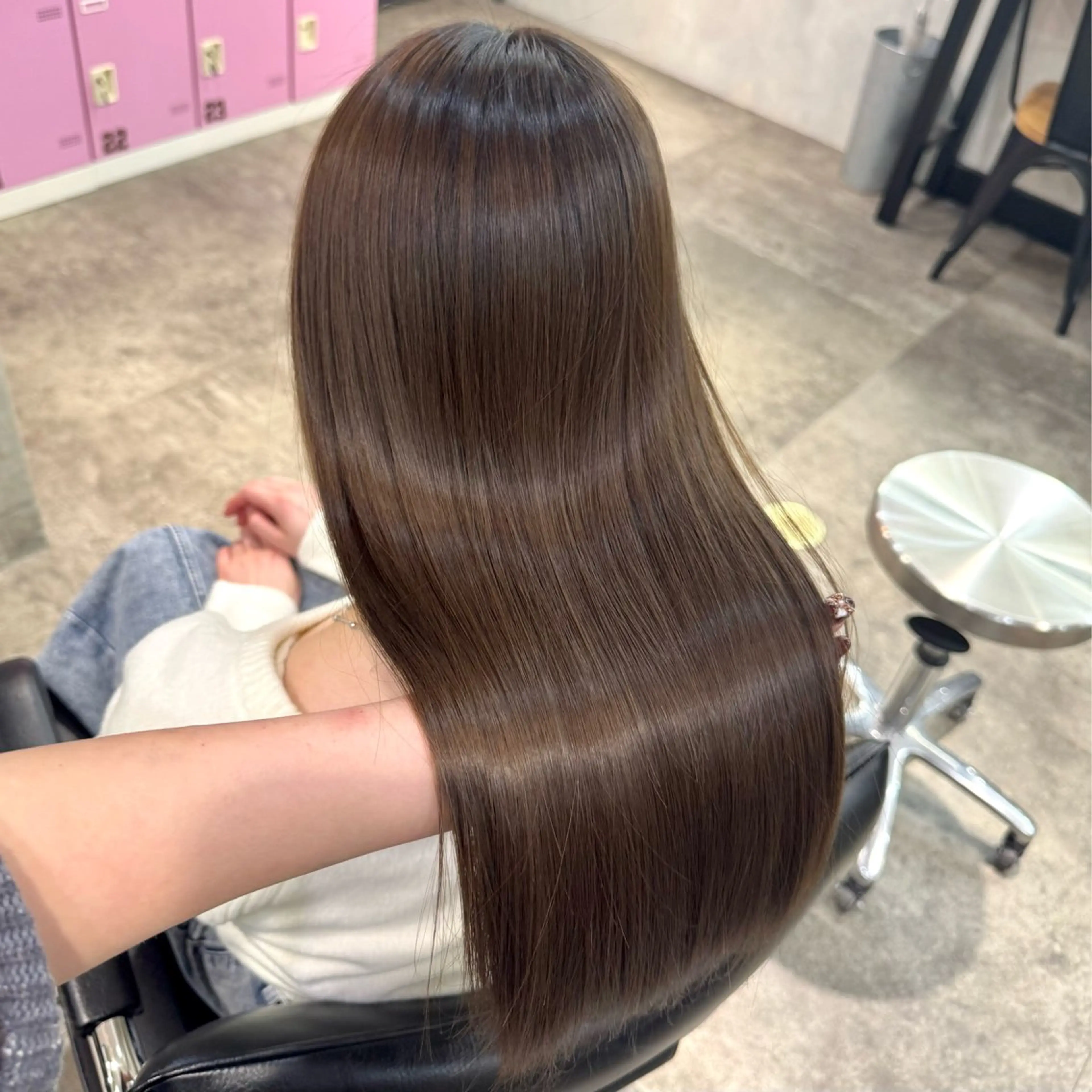 ロング カラー ハイトーン/ケア特化 ♥️あいみ♥️のヘアスタイル