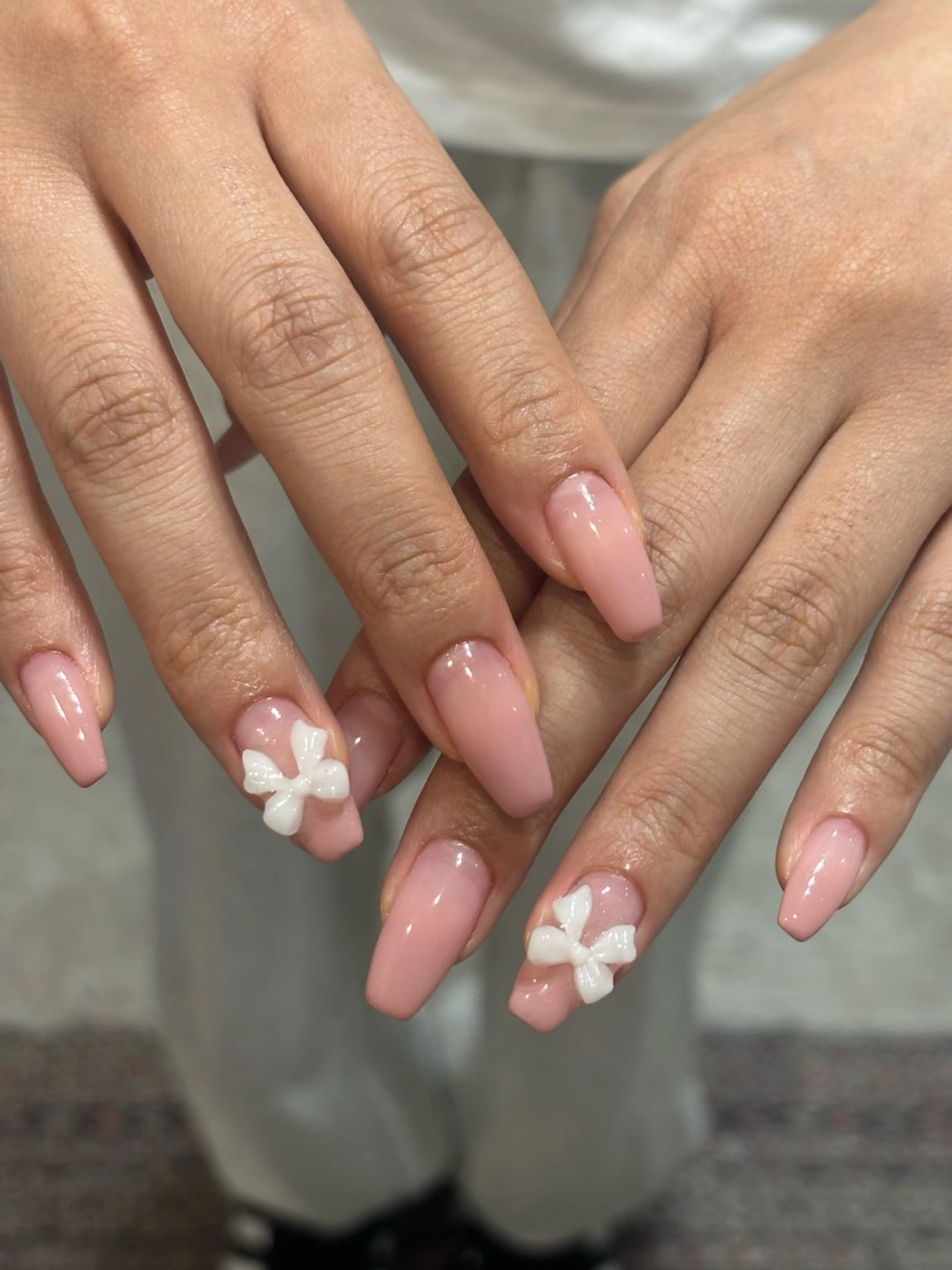 セミロング 0203ムニムサン 💙Honokaのネイルデザイン