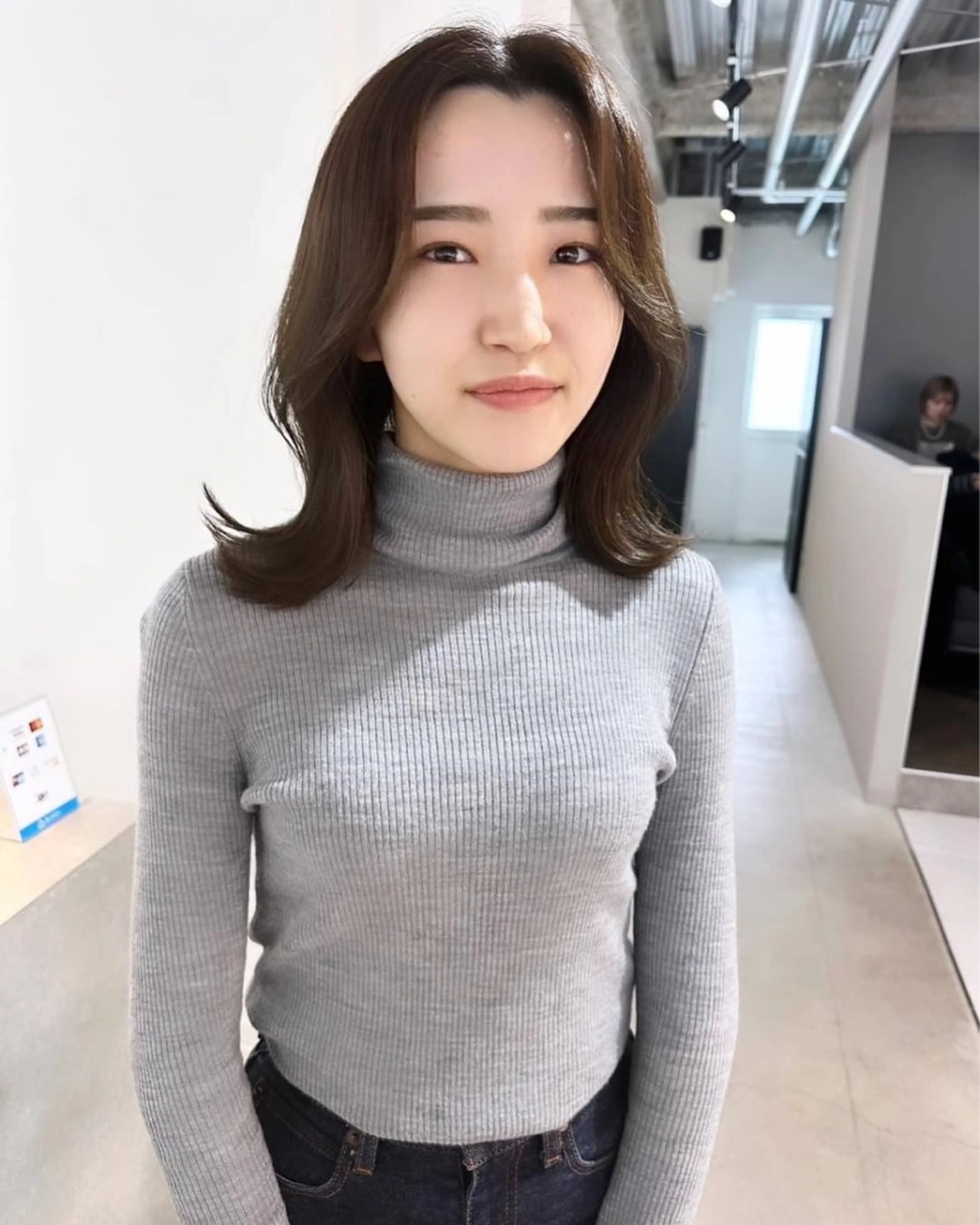 カット+髪質改善カラー+TR¥9900の写真