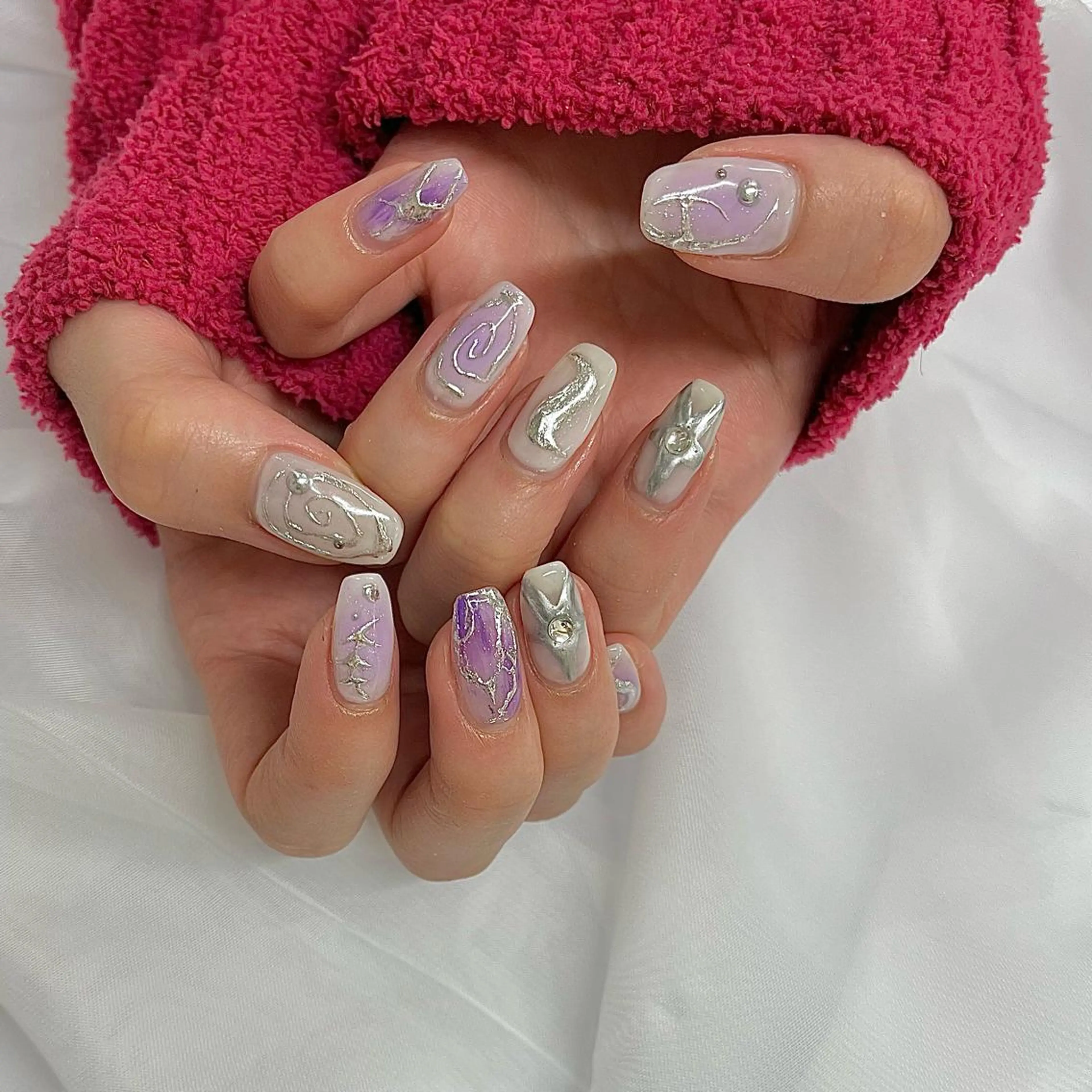 ネイル ハンドネイル フットネイル Nailsalon Fave/Rinaのネイルデザイン