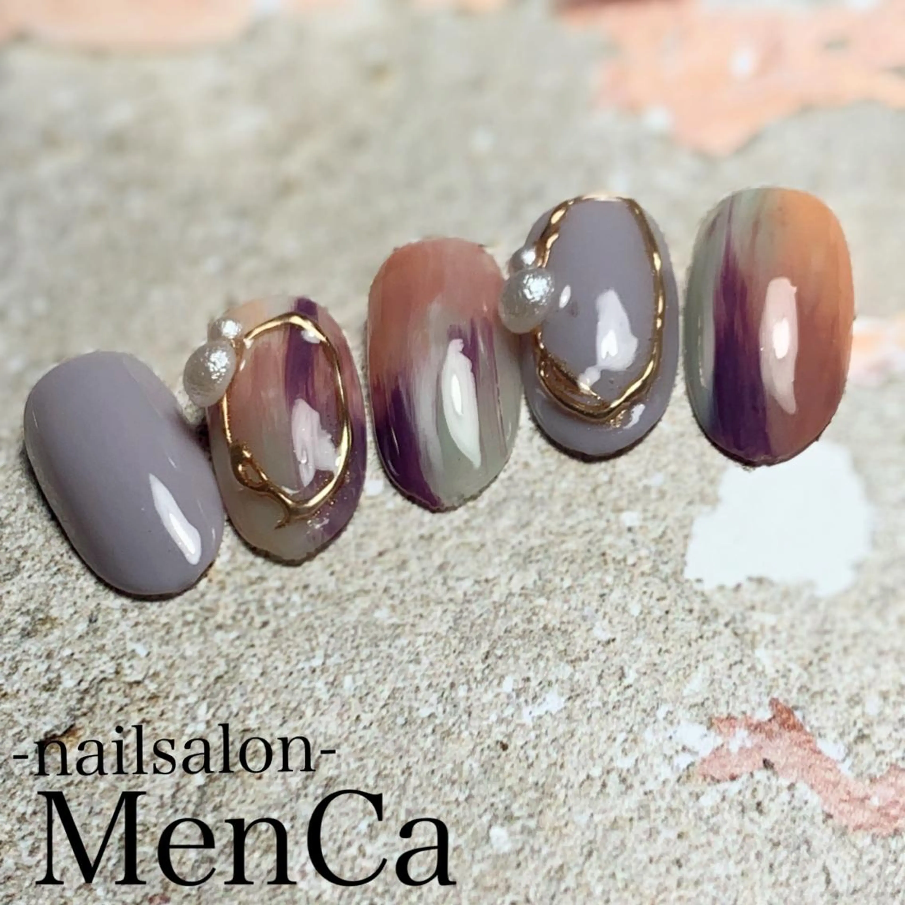 ネイル ハンドネイル 江崎 景子のネイルデザイン