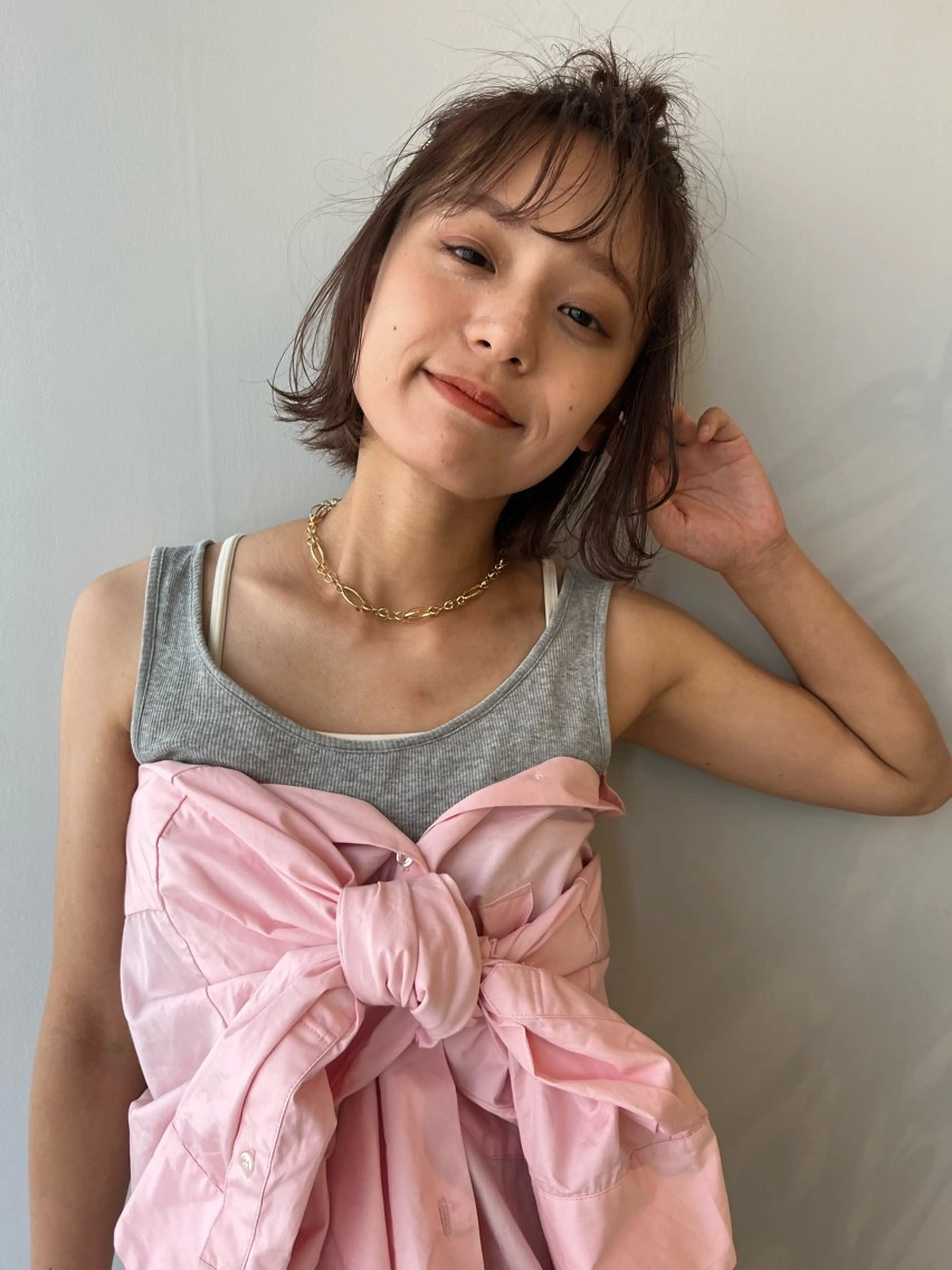 ショート 岸川 恭子のヘアスタイル