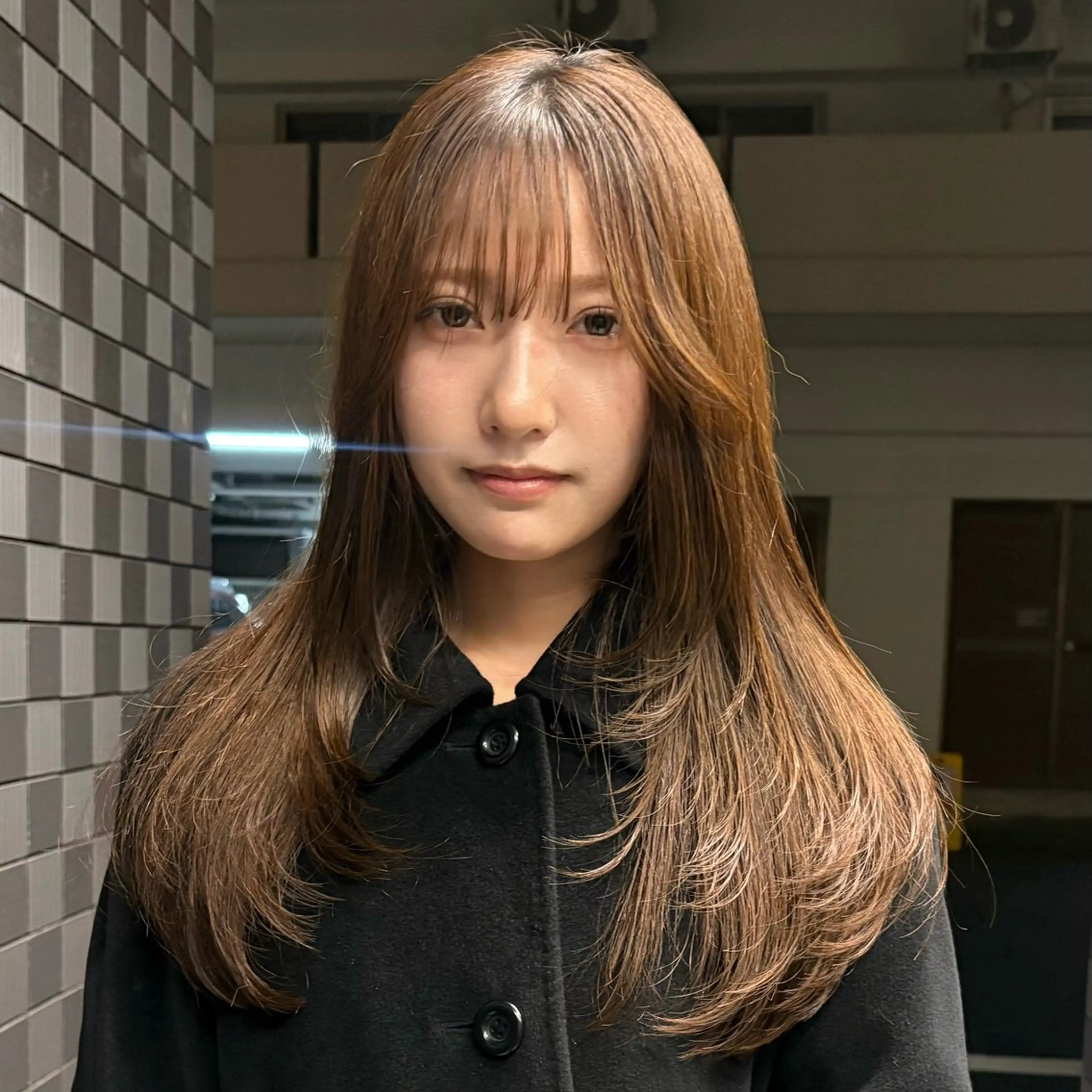 ロング カット みさき/レイヤー/ハ イトーン指名No.1のヘアスタイル