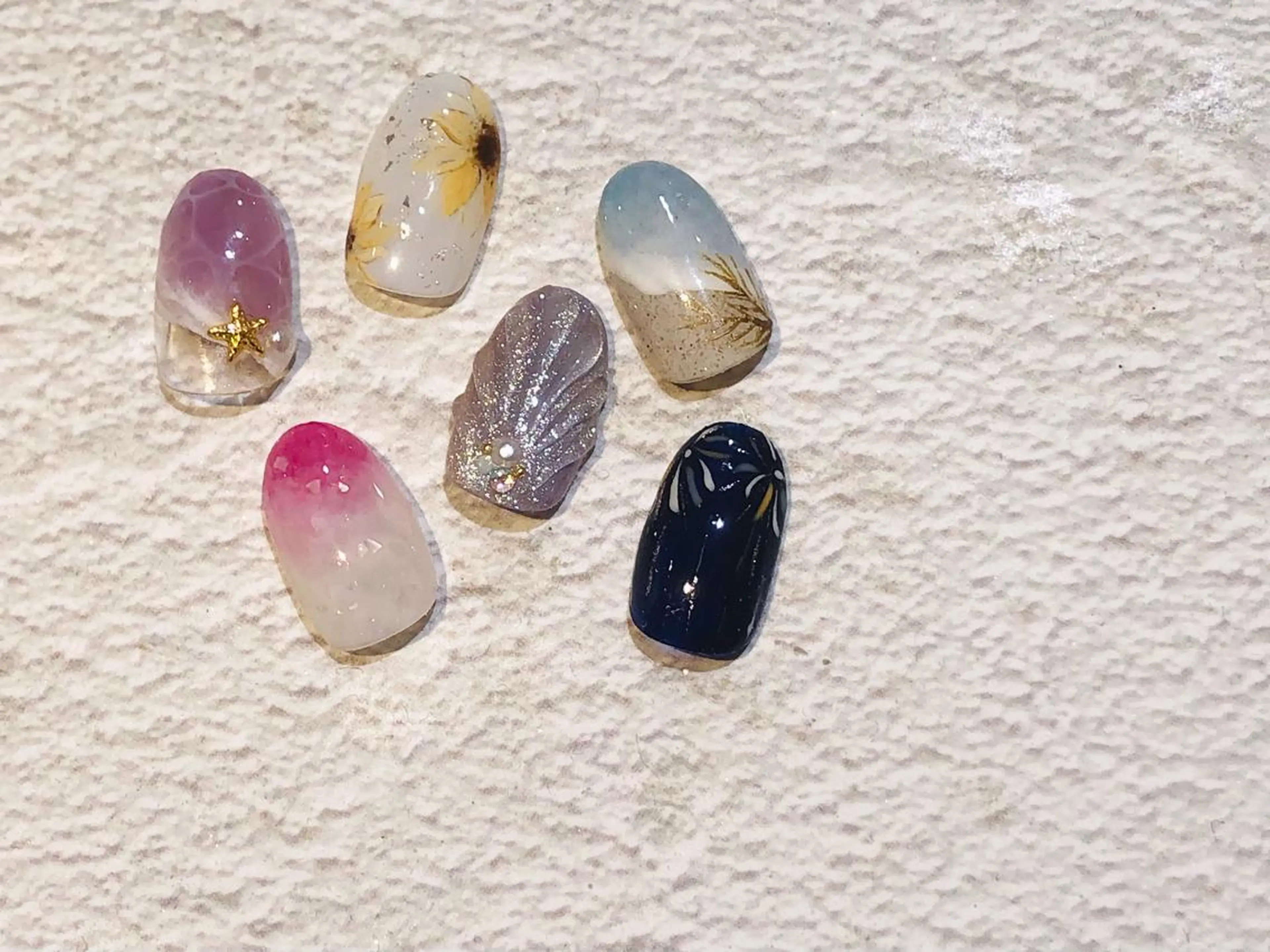 ネイル 舞田 苑香のネイルデザイン