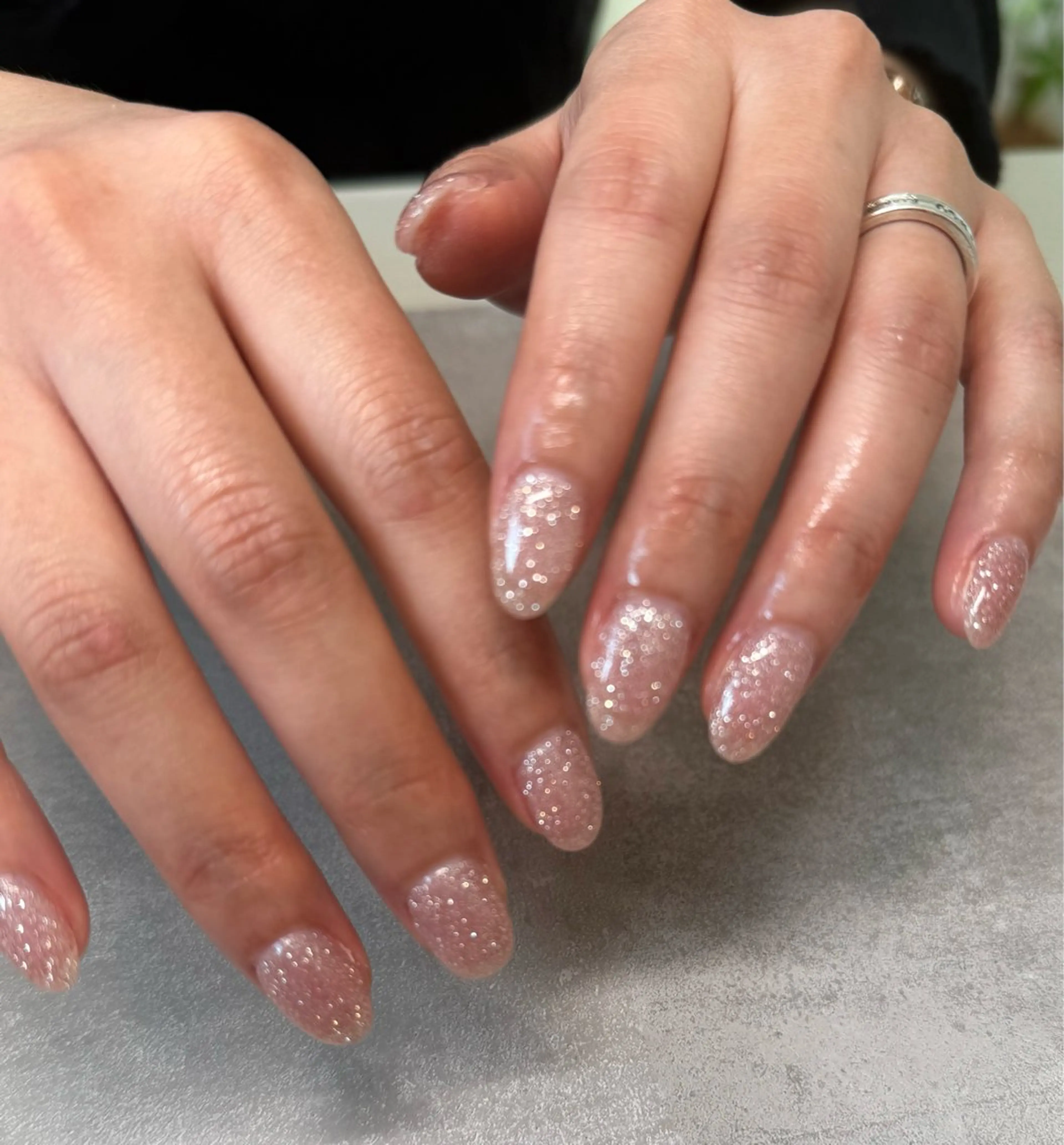 フラッシュネイルワンカラー✨の写真