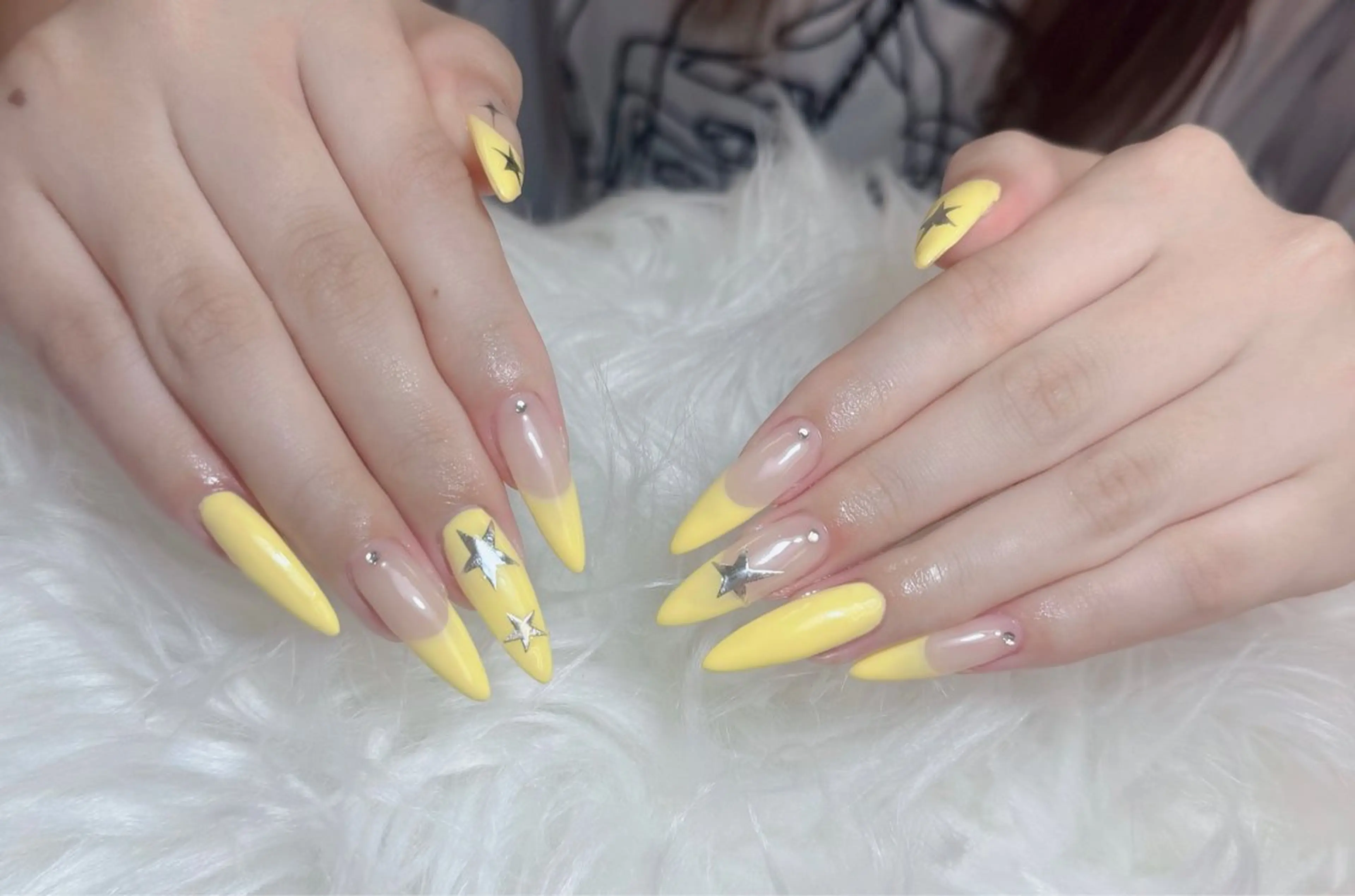 ネイル アートネイル フレンチネイル ジェルネイル 韓国ネイル マグネットネイル Lenie Shinokuboのネイルデザイン