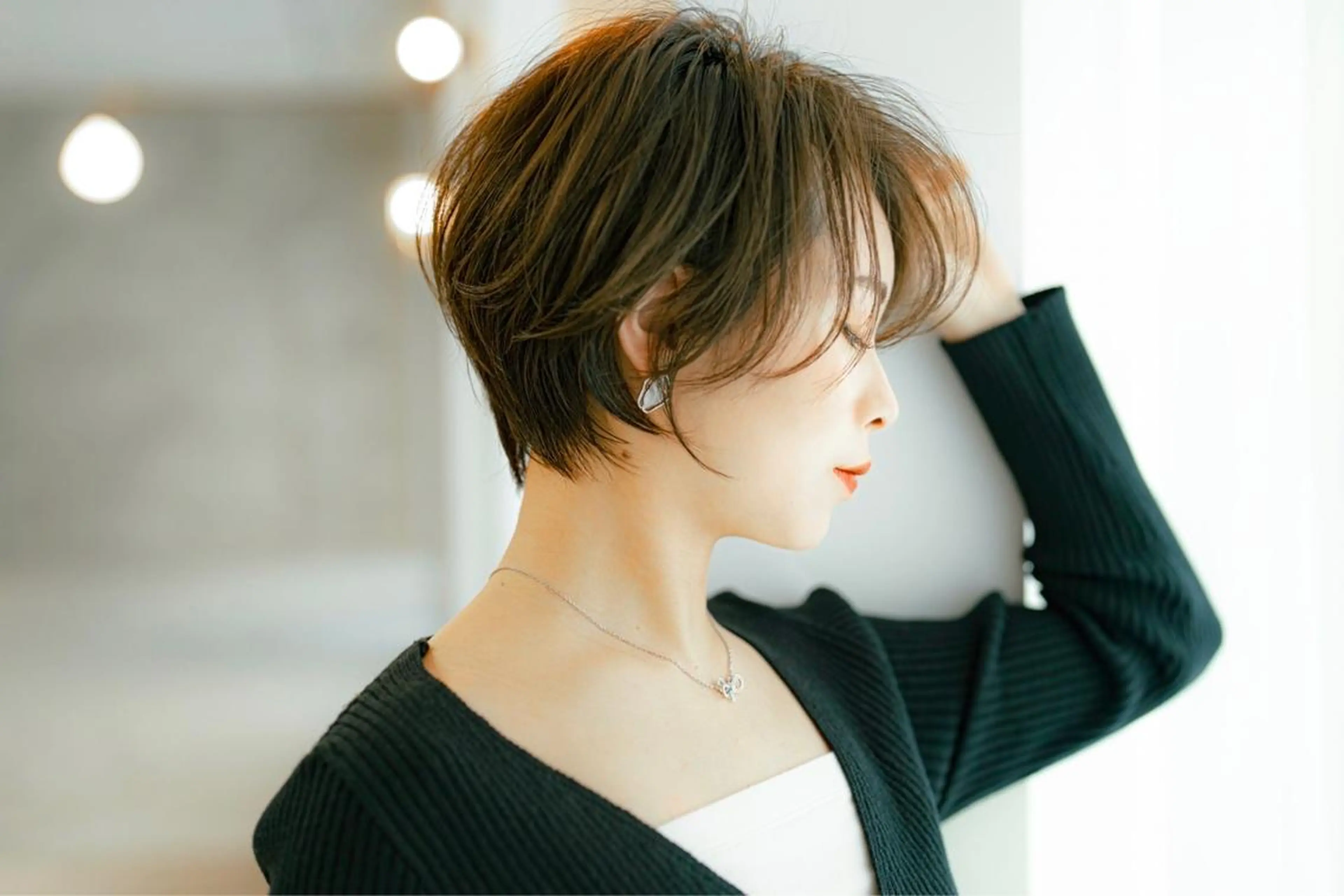 人気NO.1【ショートスタイル限定】カット＋艶カラー＋トリートメントの写真