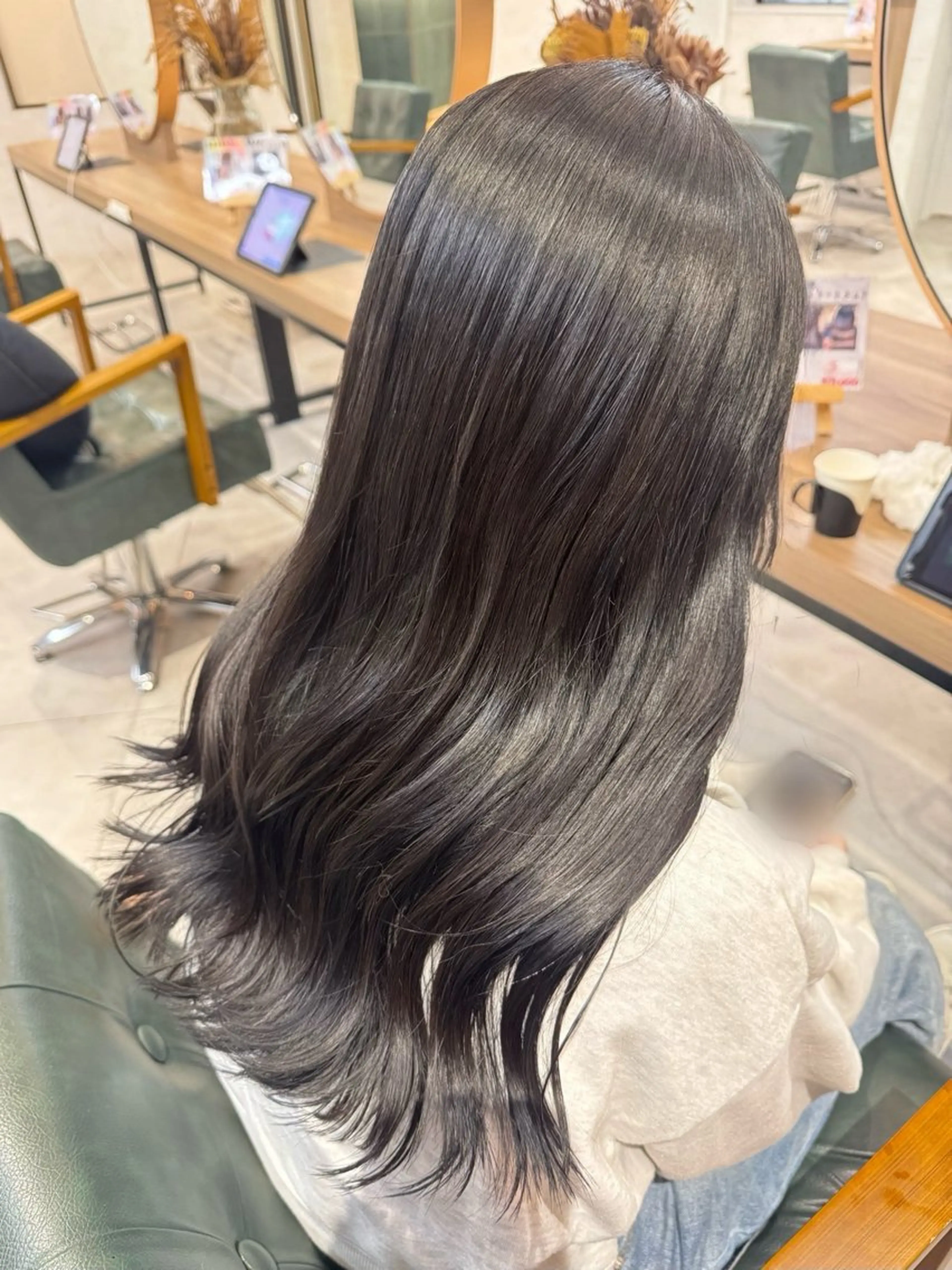 セミロング トリートメント カット トリートメント 髪質改善/レイヤー/ 🐣kokoro🌸のヘアスタイル