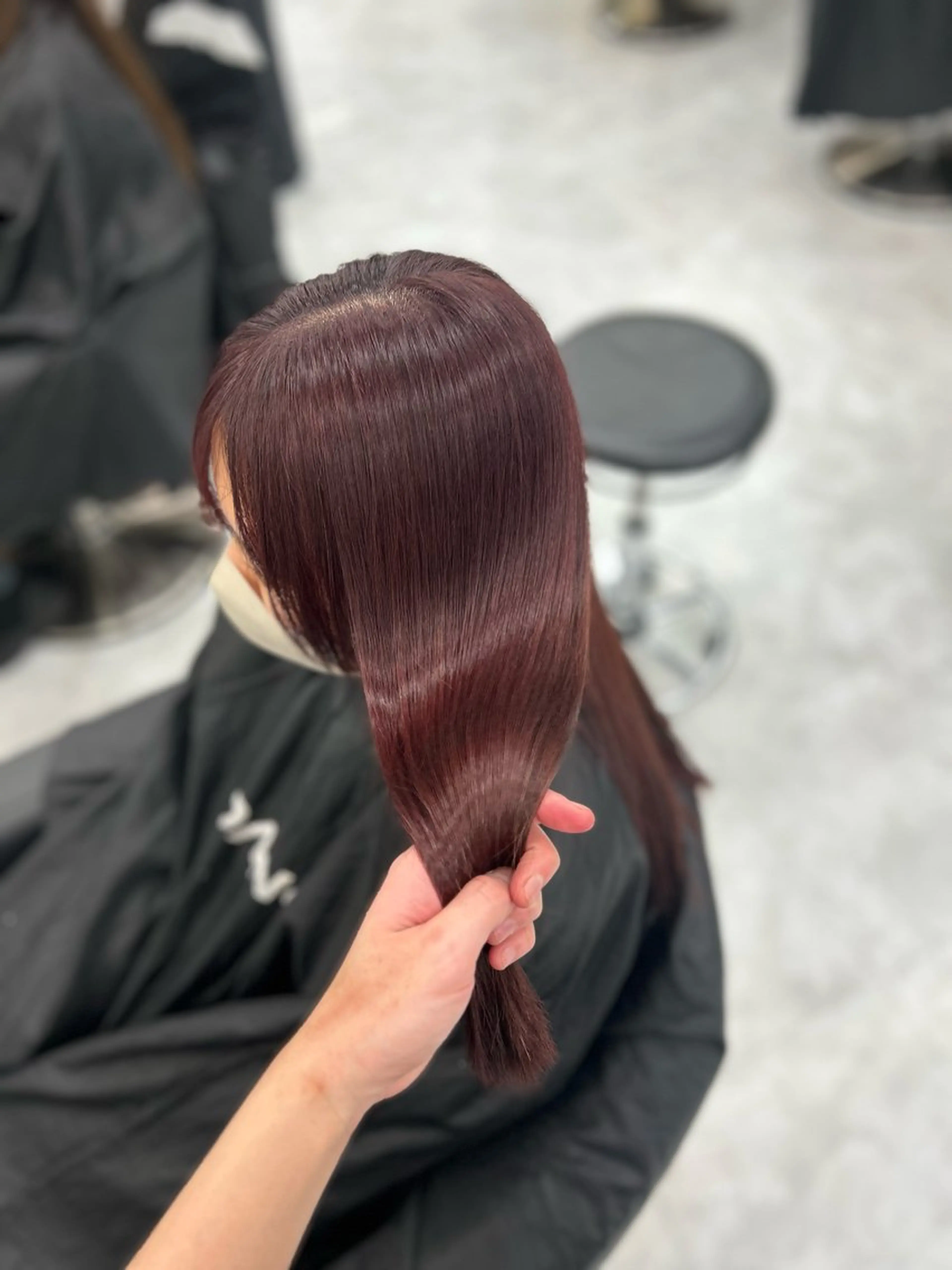 ロング ヘアカラー トリートメント 🥀艶髪/似合わせ 暖色/まな🥀のヘアスタイル