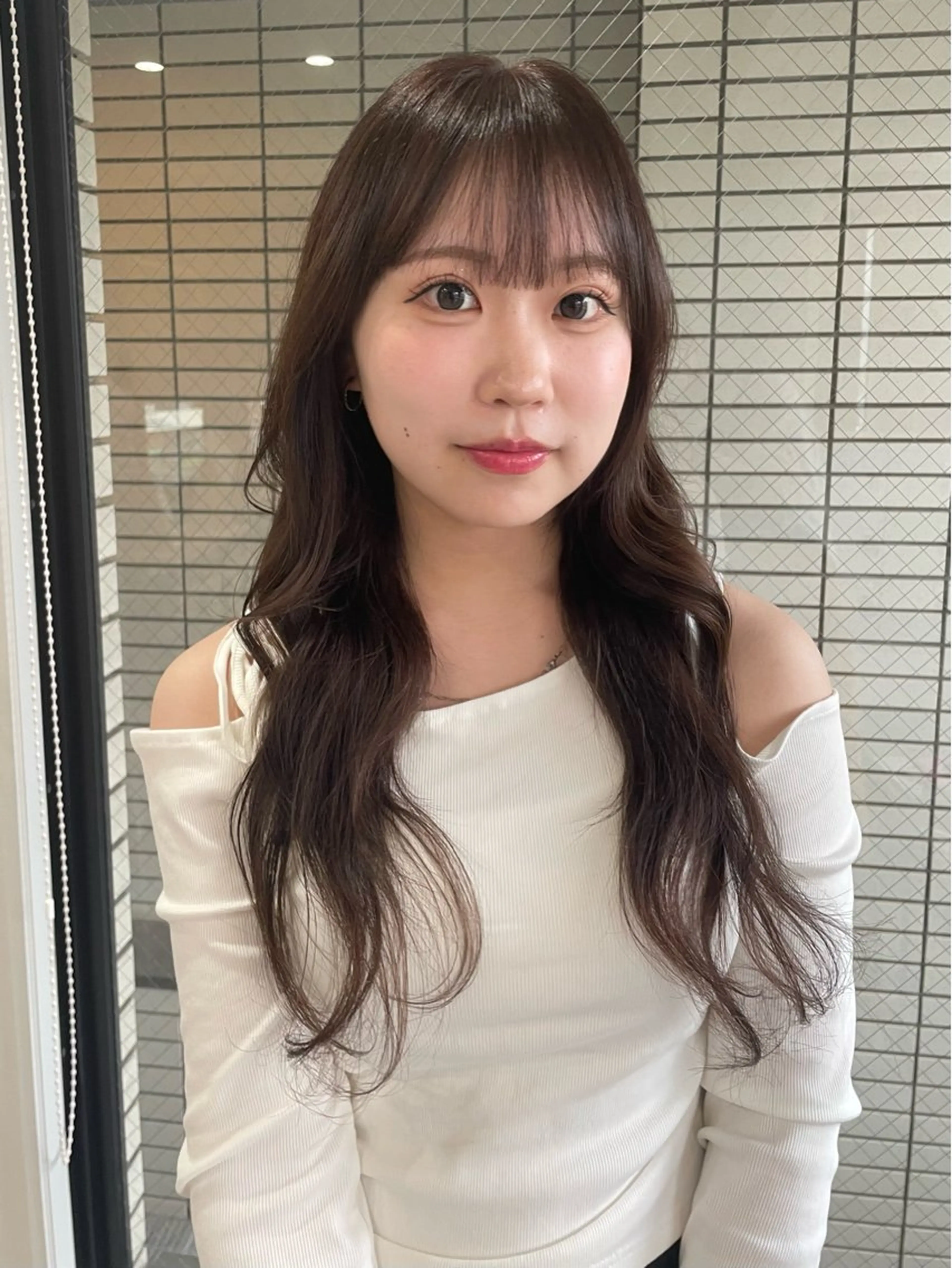 カット+透明感カラー+トリートメント _7700円の写真