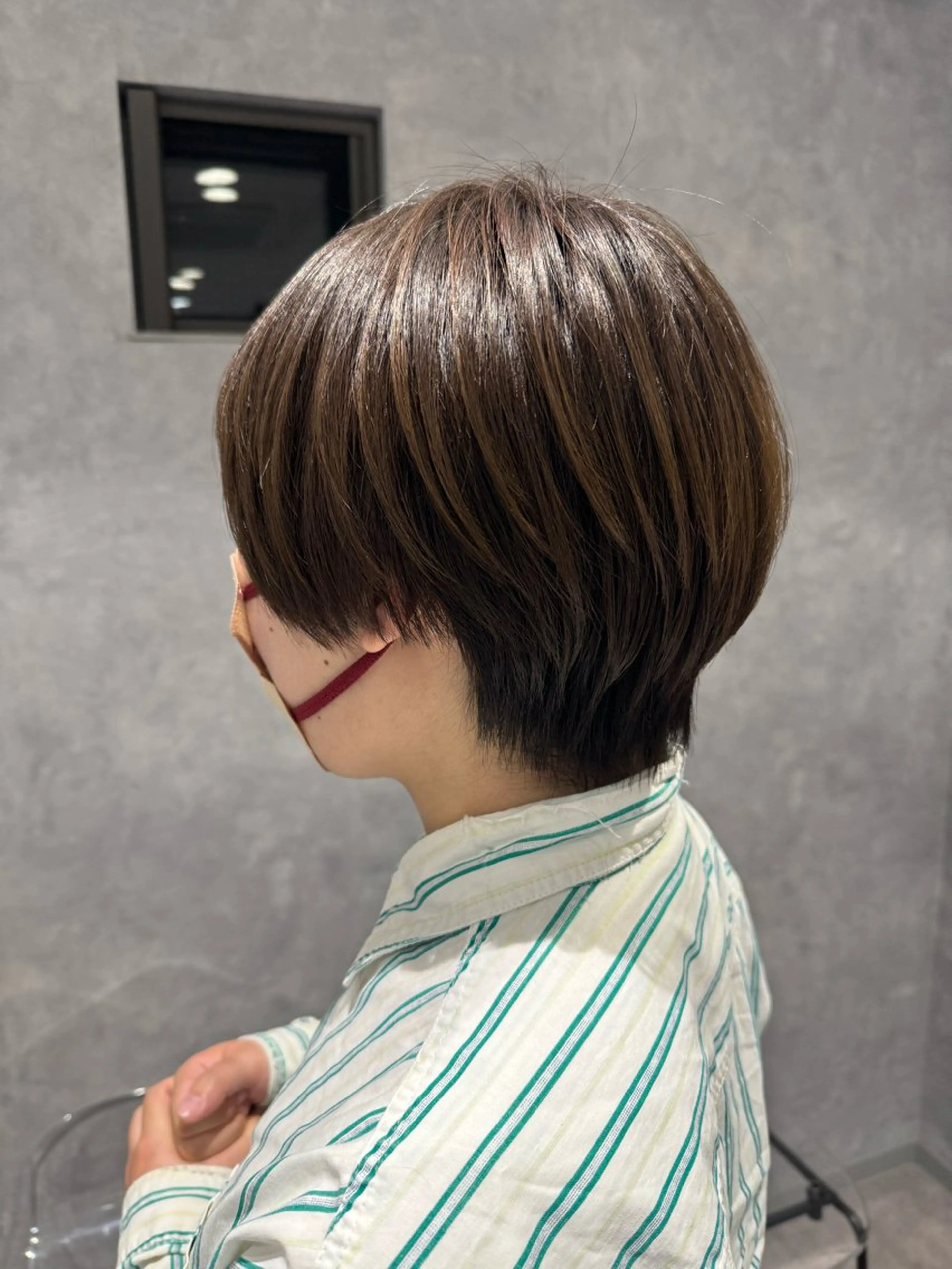 ショート HEDI所属・茨木 まひろのヘアスタイル