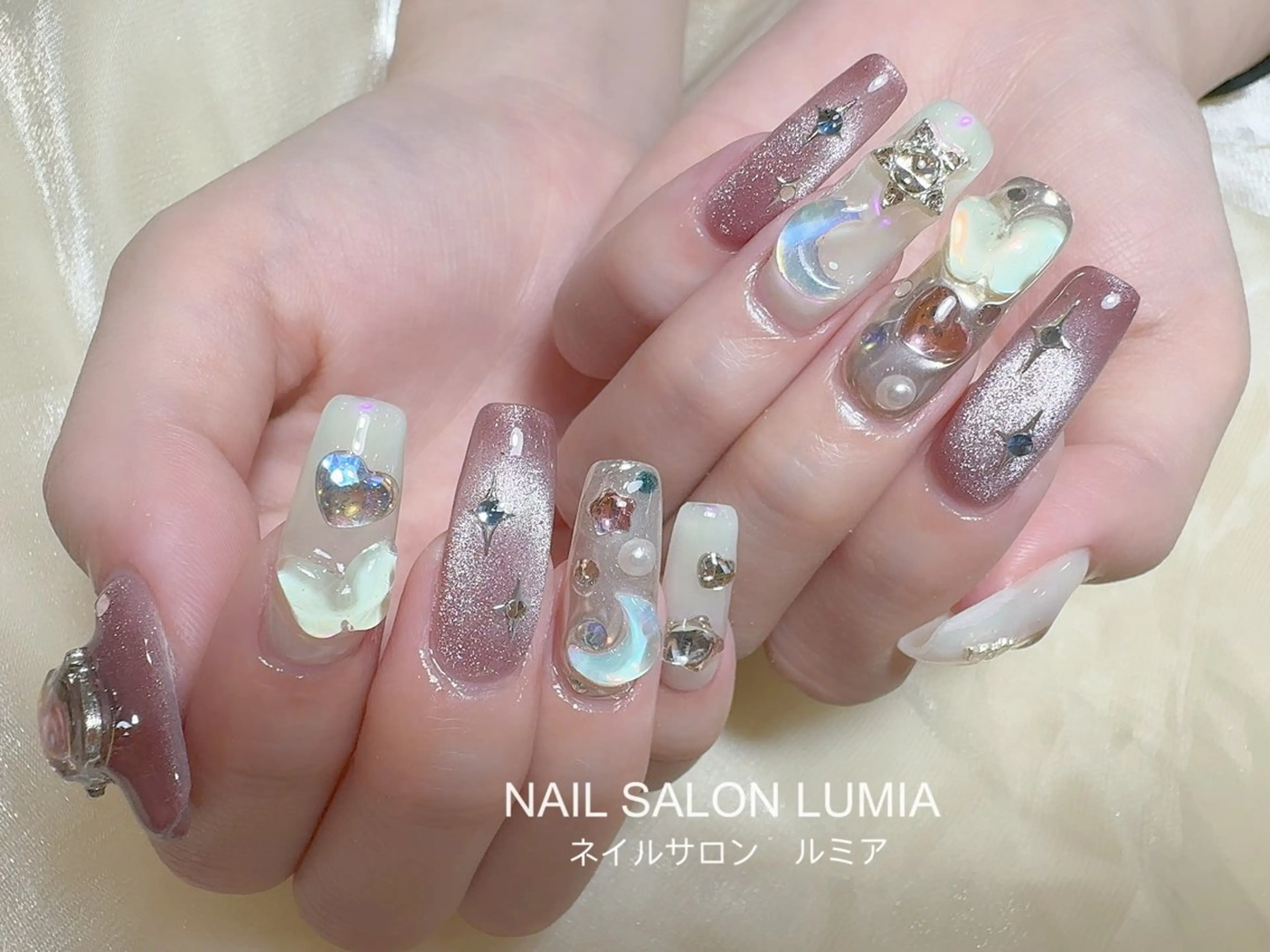 ネイル ハンドネイル ネイルサロン ルミア Lumia 店長のネイルデザイン