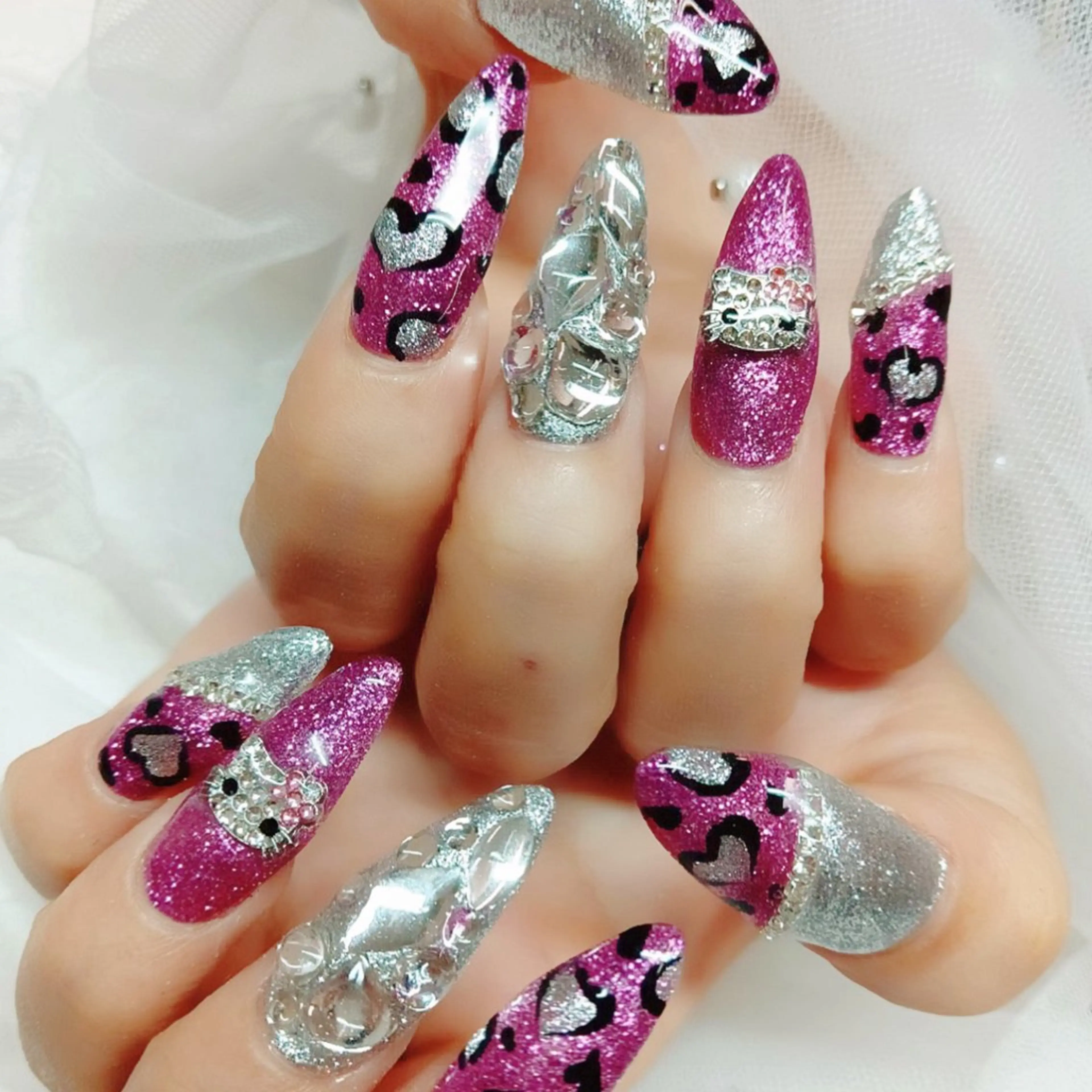 ネイル ハンドネイル 柘植 祐子のネイルデザイン