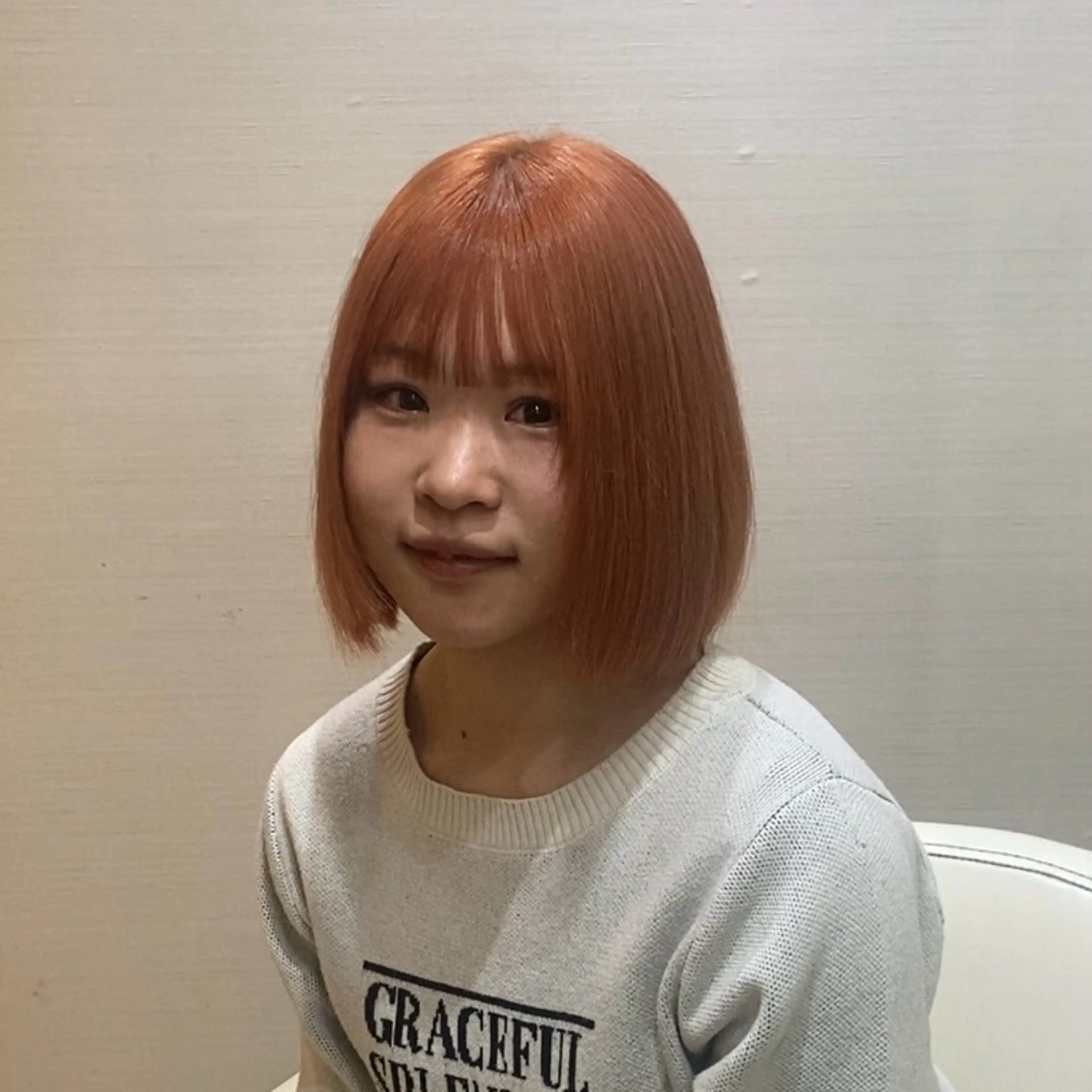 ショート カット ヘアカラー トリートメント ハイトーン/レイヤー カット/TAKEのヘアスタイル