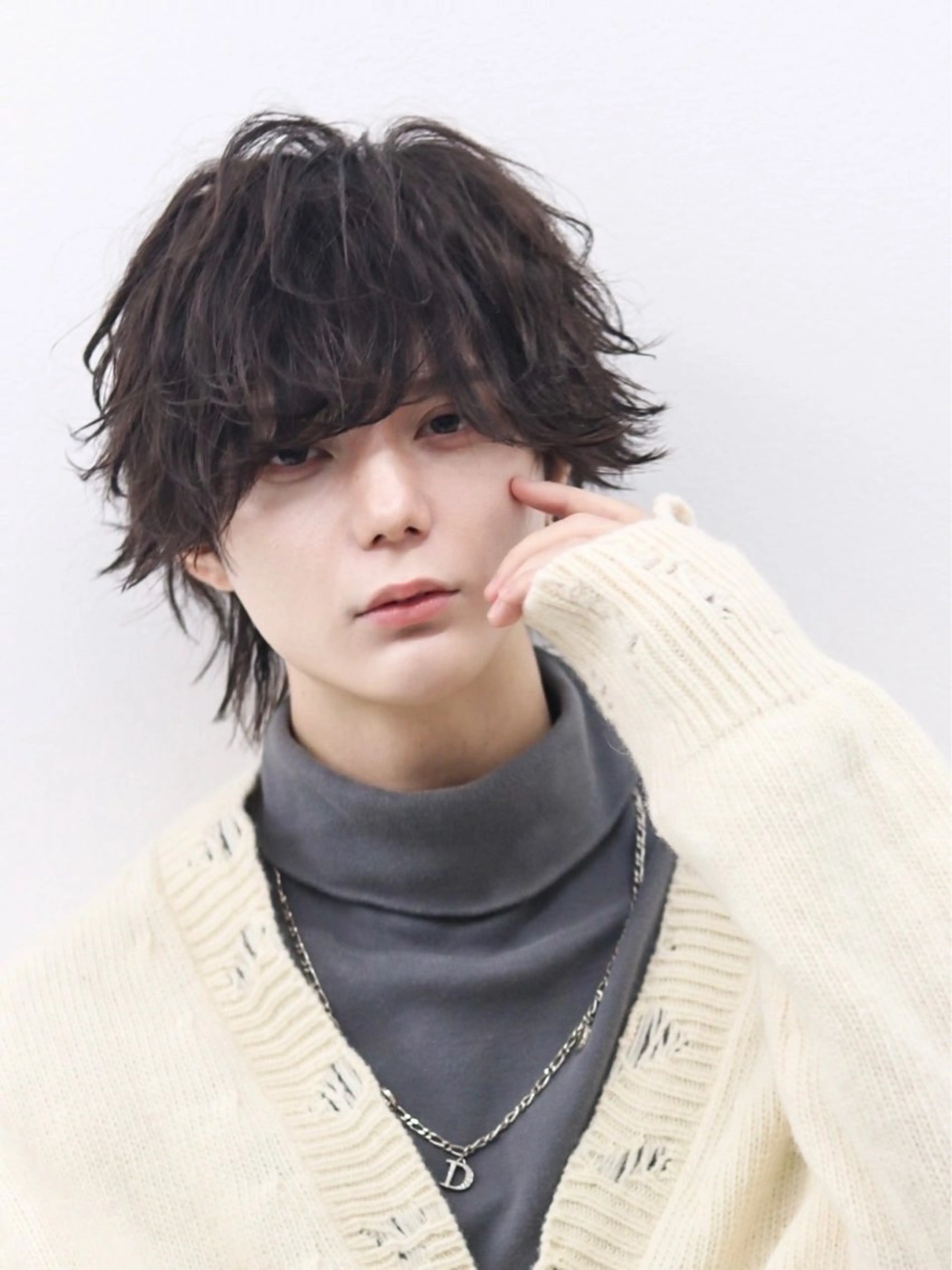 ミディアム カラー パーマ ヘアアレンジ メンズ 似合わせカット メンズ特化❤️🔥 RIKU❤️🔥のヘアスタイル