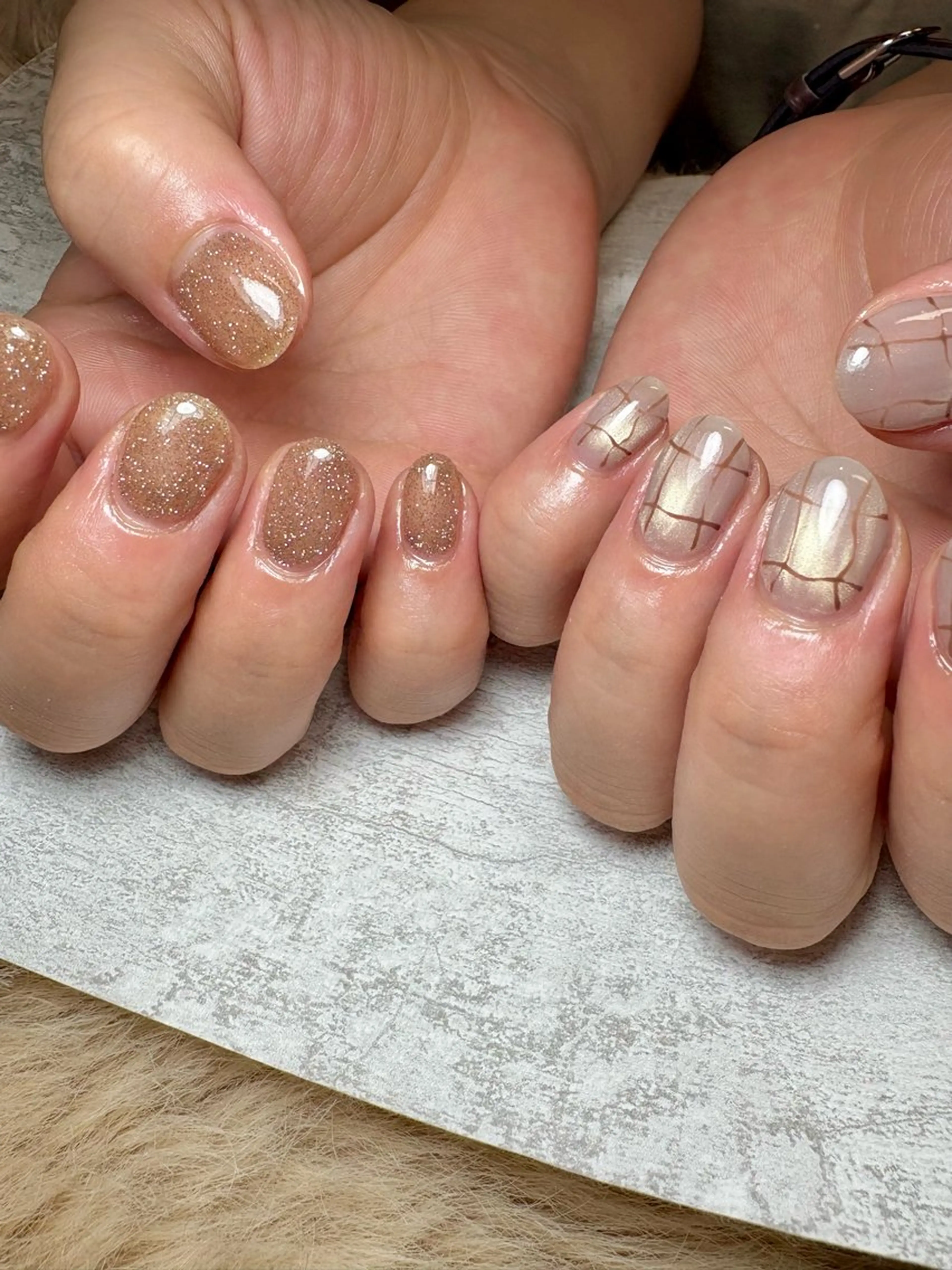 ネイル アートネイル フラッシュネイル ジェルネイル マグネットネイル 持ち込み BEAUTY GARDEN 【nail salon unseul】所属・nana .のネイルデザイン