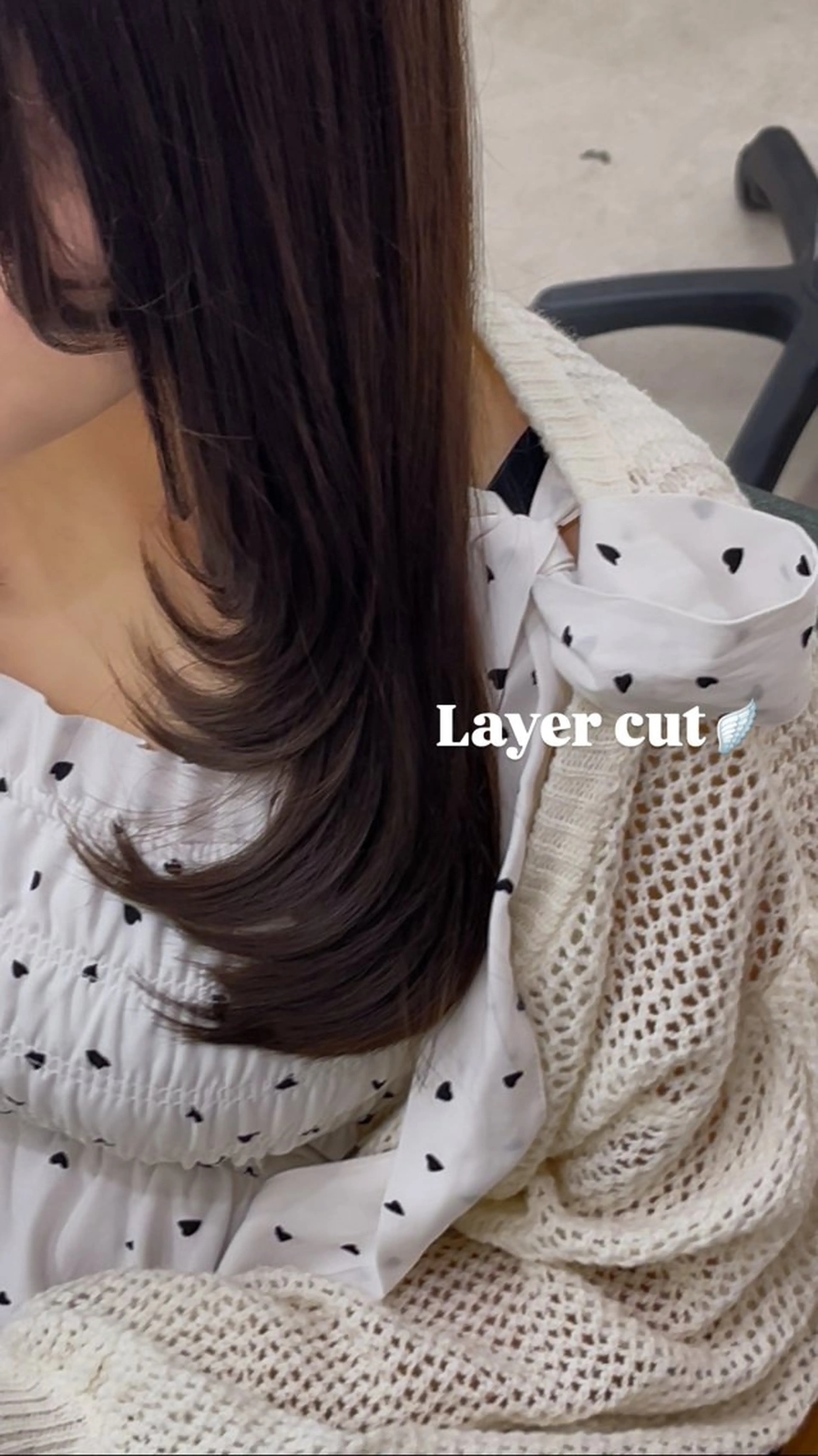 ロング MAHIRU🤍 艶髪・ストレート🫧のヘアスタイル