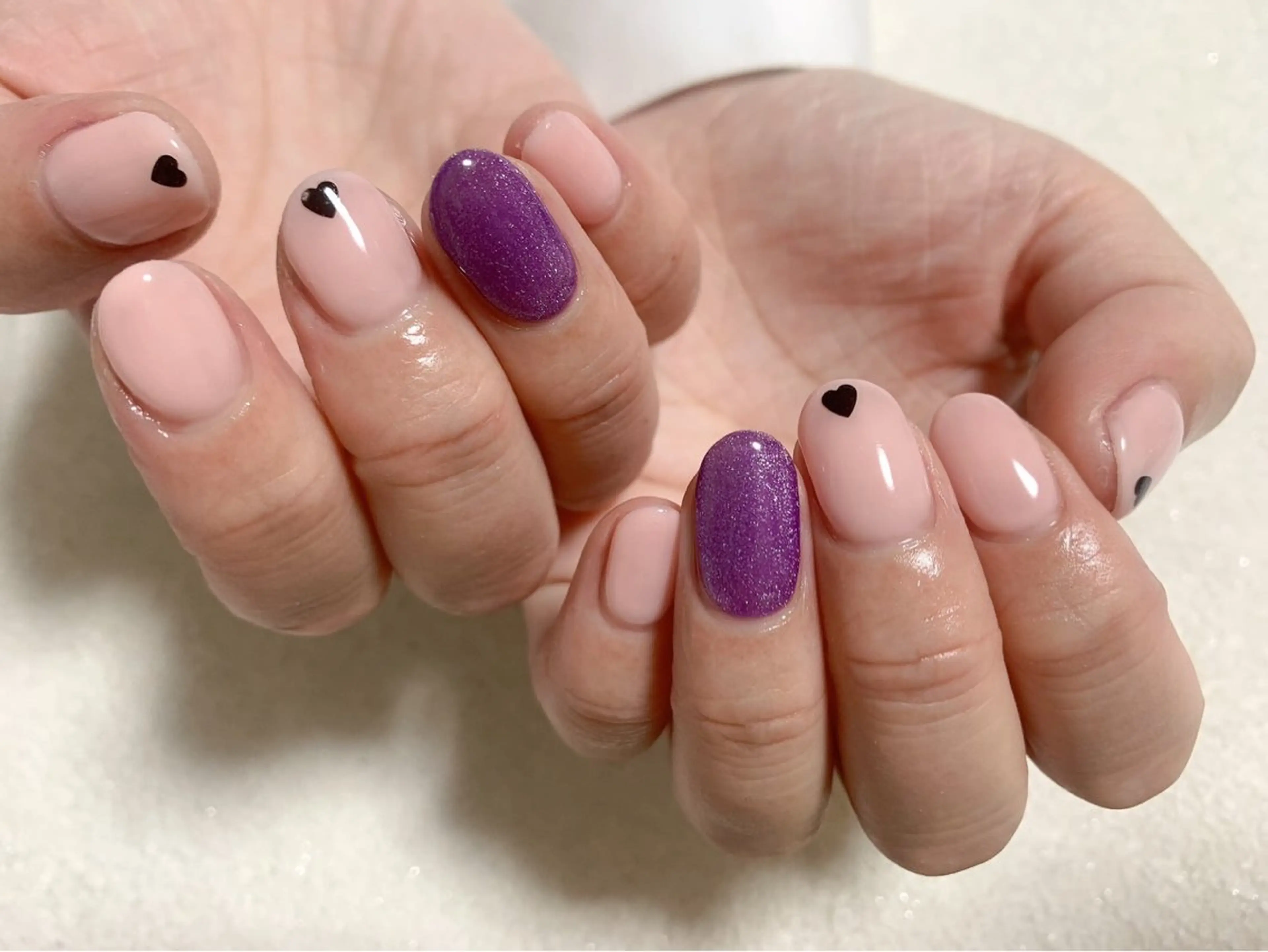 ネイル オーロラネイル フットネイル フレンチネイル ジェルネイル 韓国ネイル ハンドネイル kiki nail 二子玉川のネイルデザイン