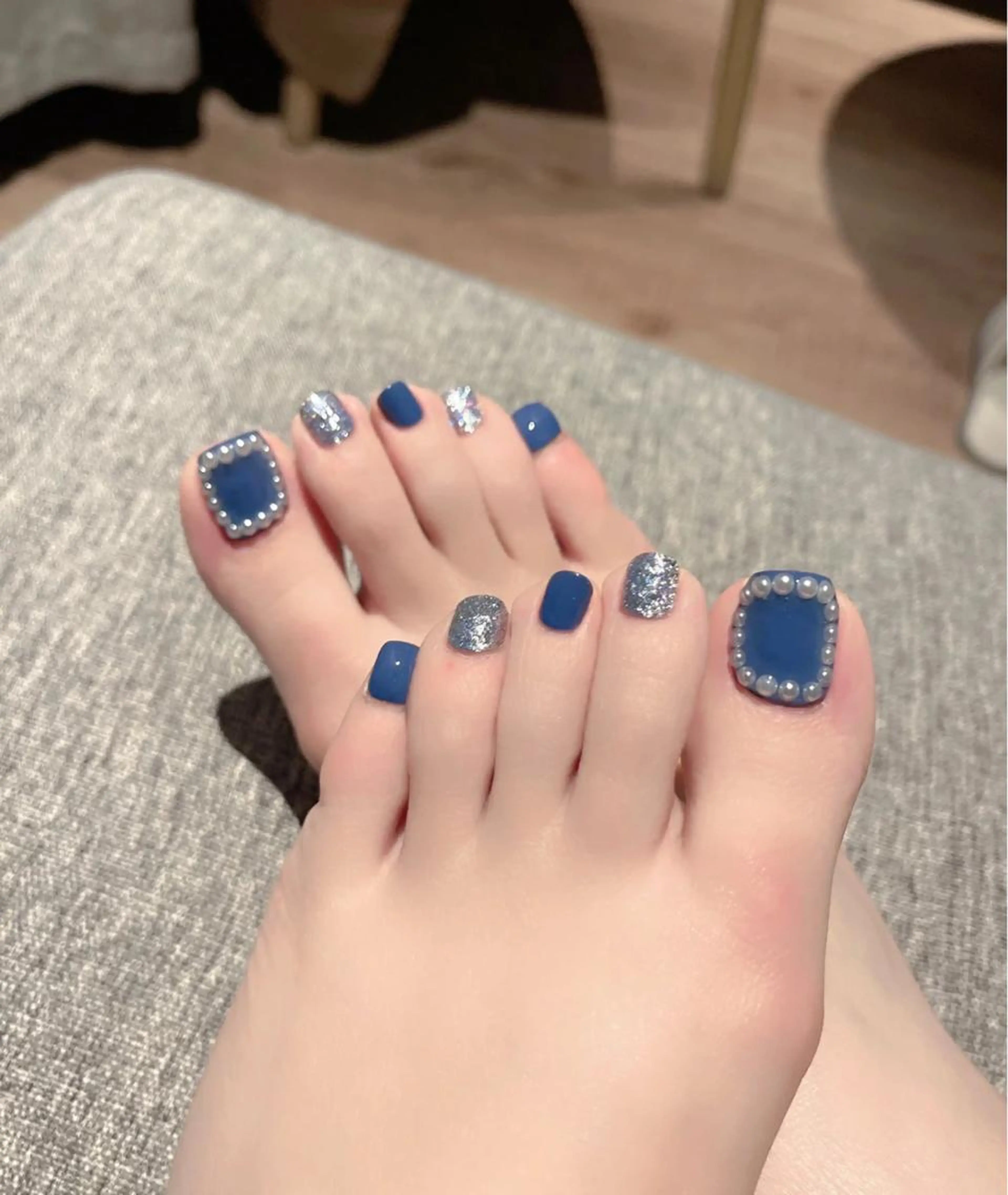 フットシンプルデザインの写真