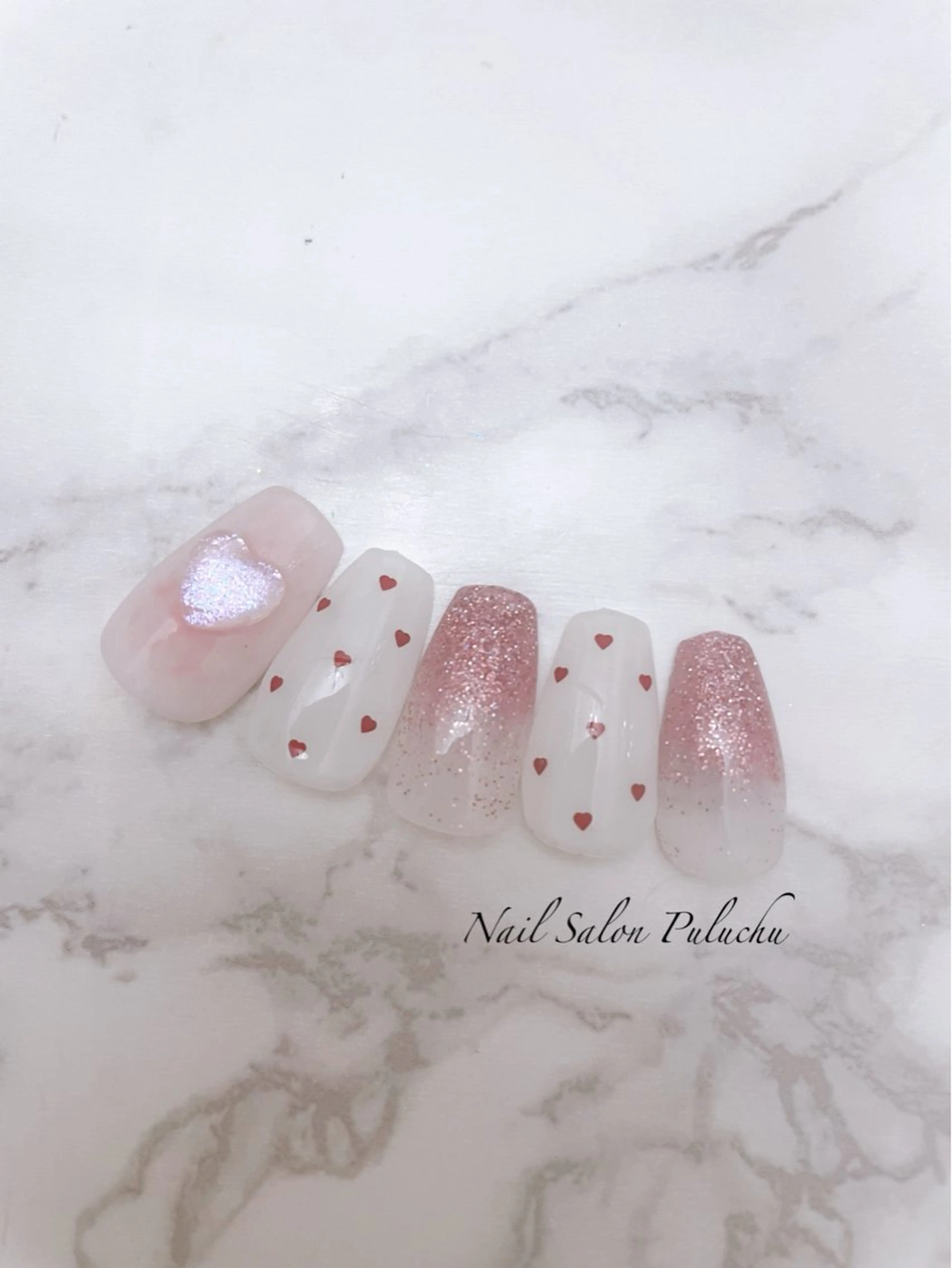 シンプルデザイン(アート1~2本ずつ)の写真