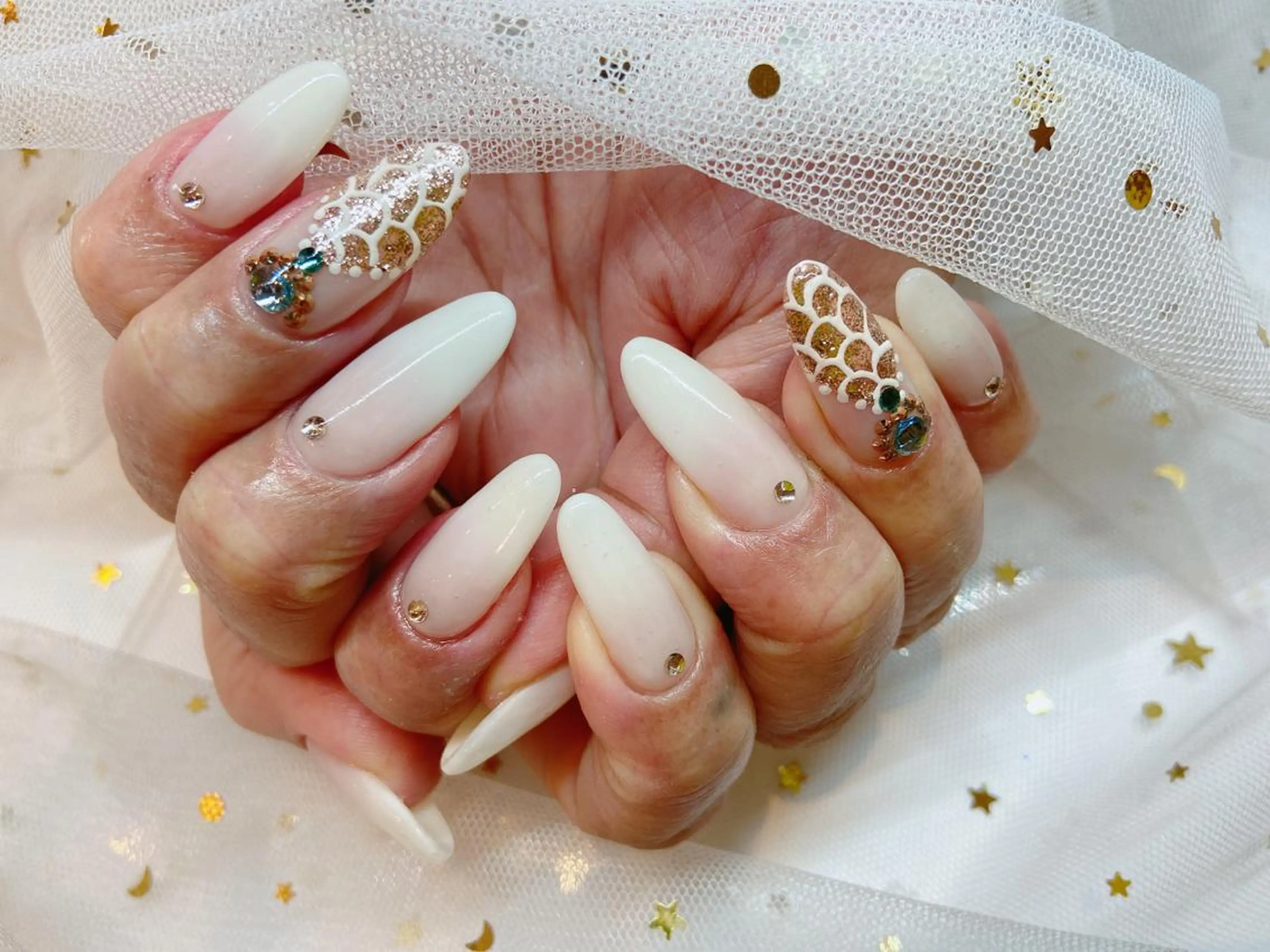 ネイル 長さだし専門店 M2　rikaのネイルデザイン