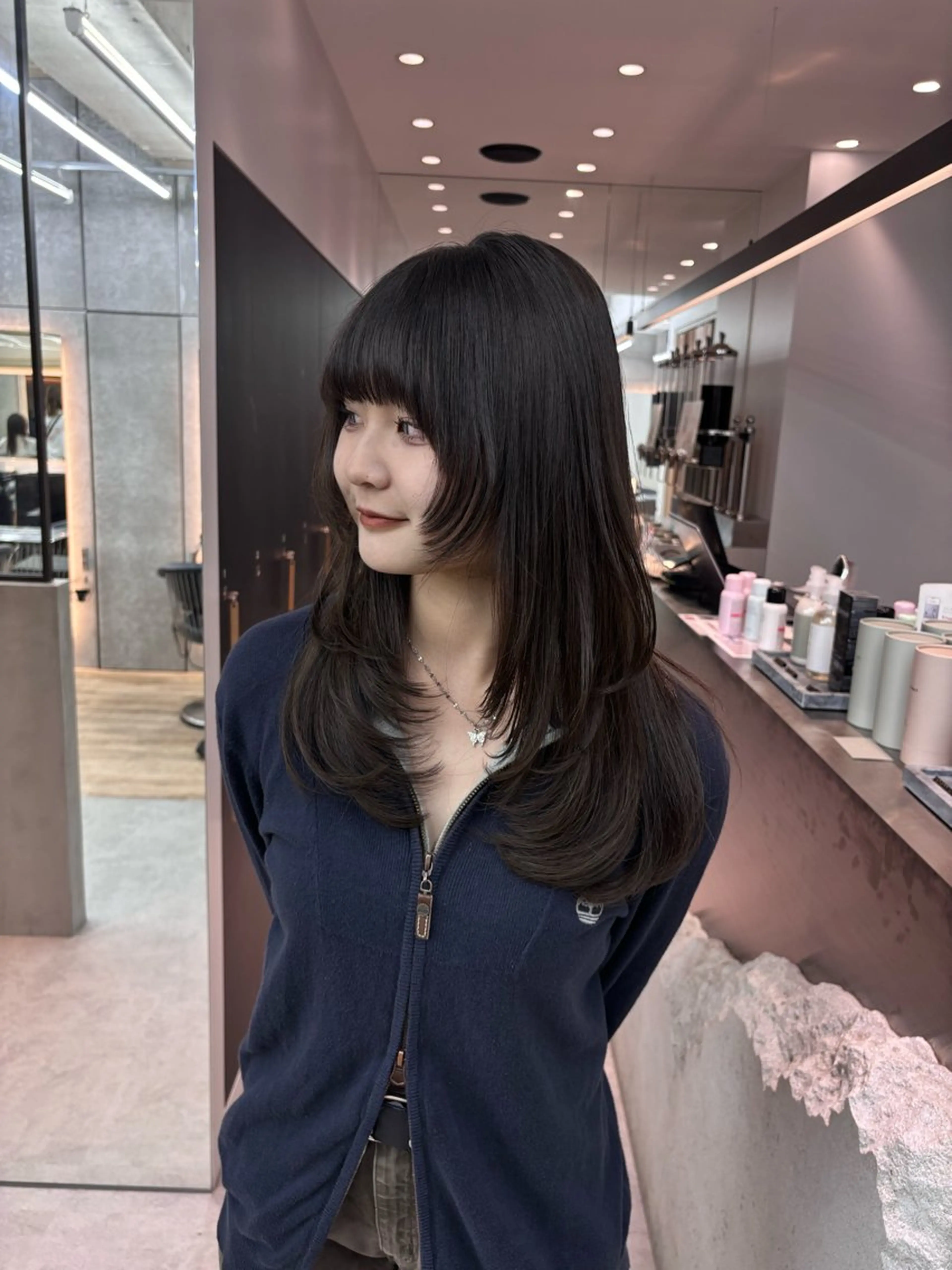 ロング カット トリートメント 髪質改善/縮毛矯正/ 韓国ヘア/矢野のヘアスタイル