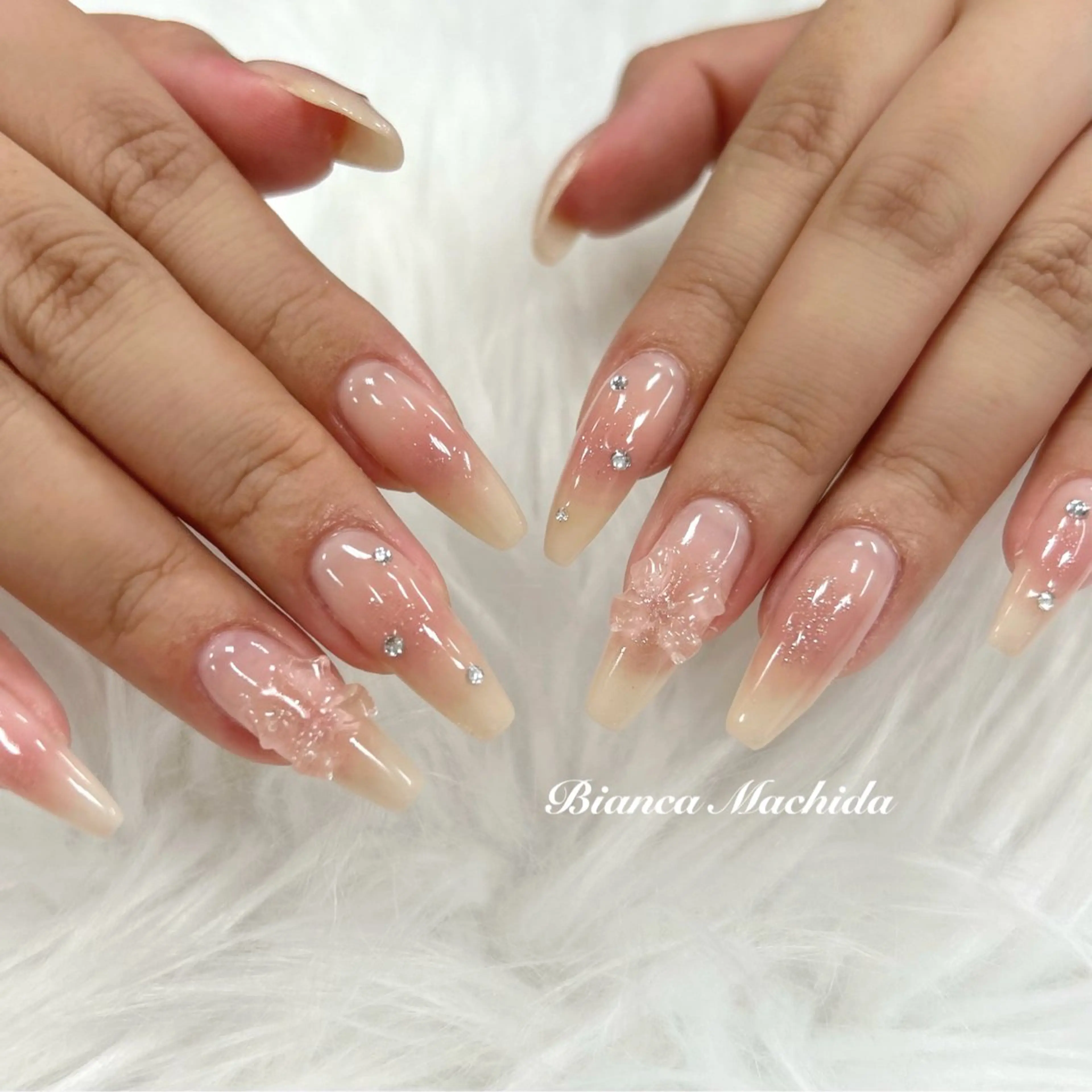 ネイル Bianca 🪽 Nakajimaのネイルデザイン