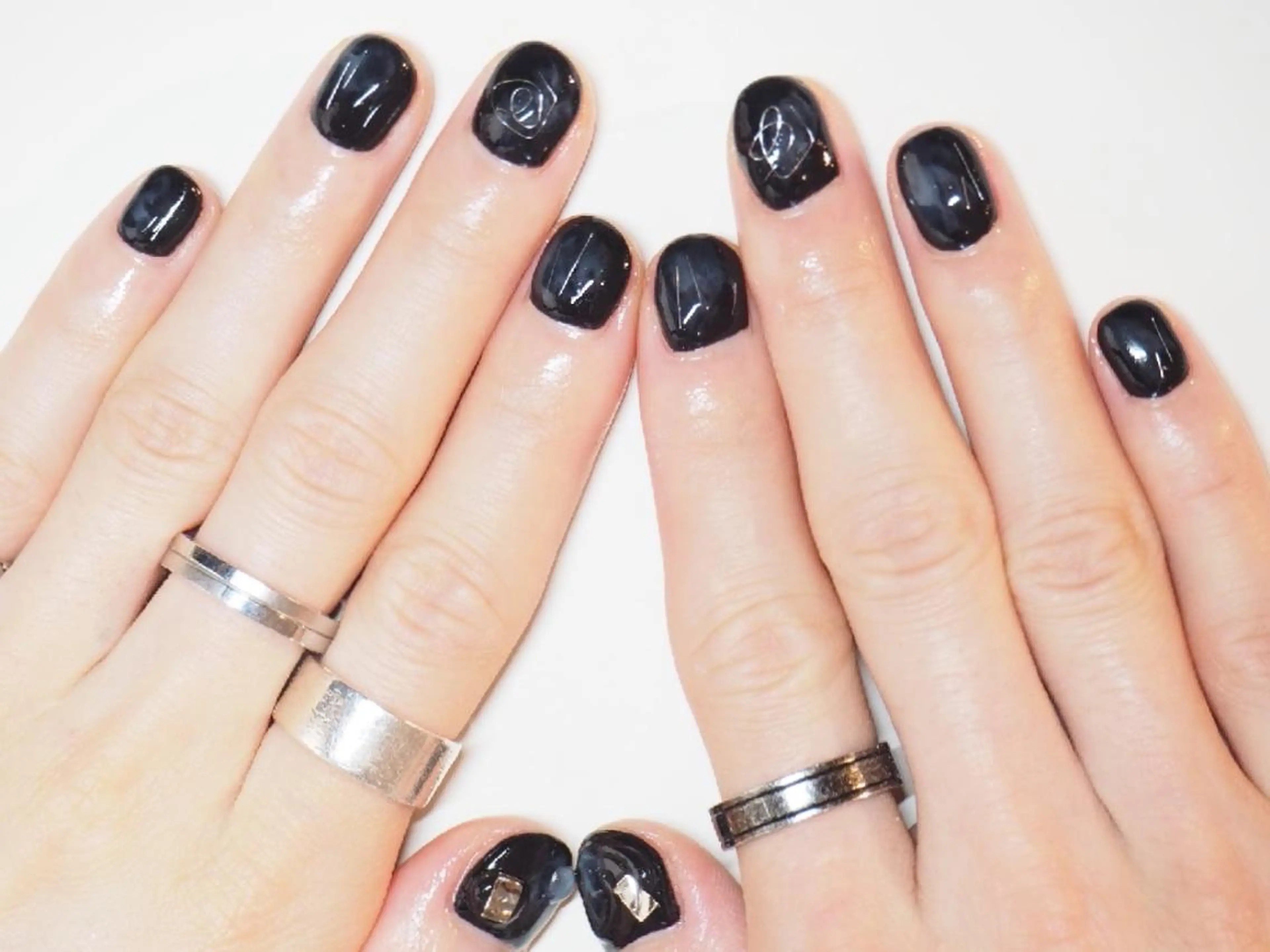 メンズ ネイル メンズネイル ConneQt所属・ETHOSENSE. kimikaのネイルデザイン