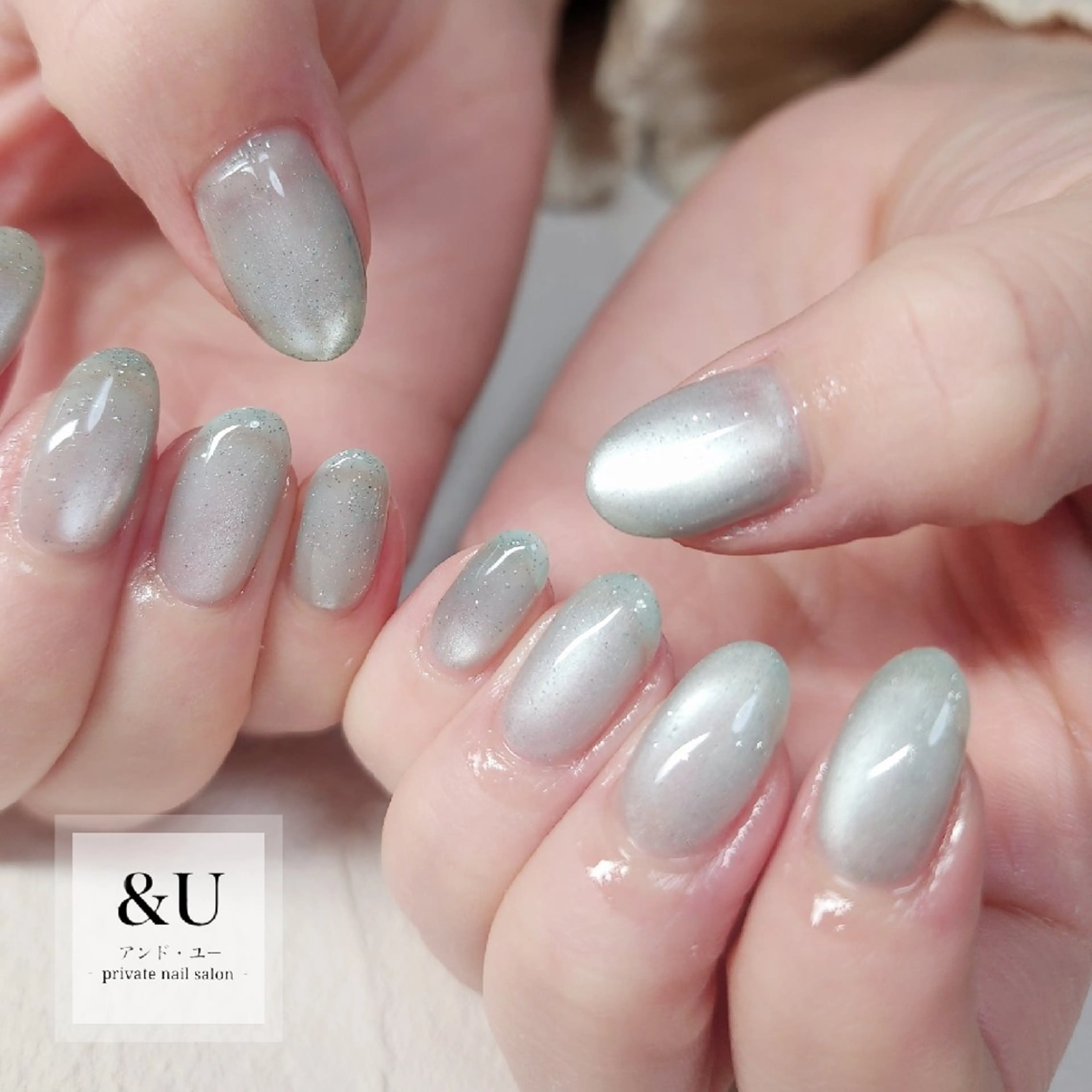 ネイル ロングネイル ワンカラーネイル ハンドネイル ＆Ｕ (アンド・ユー)のネイルデザイン