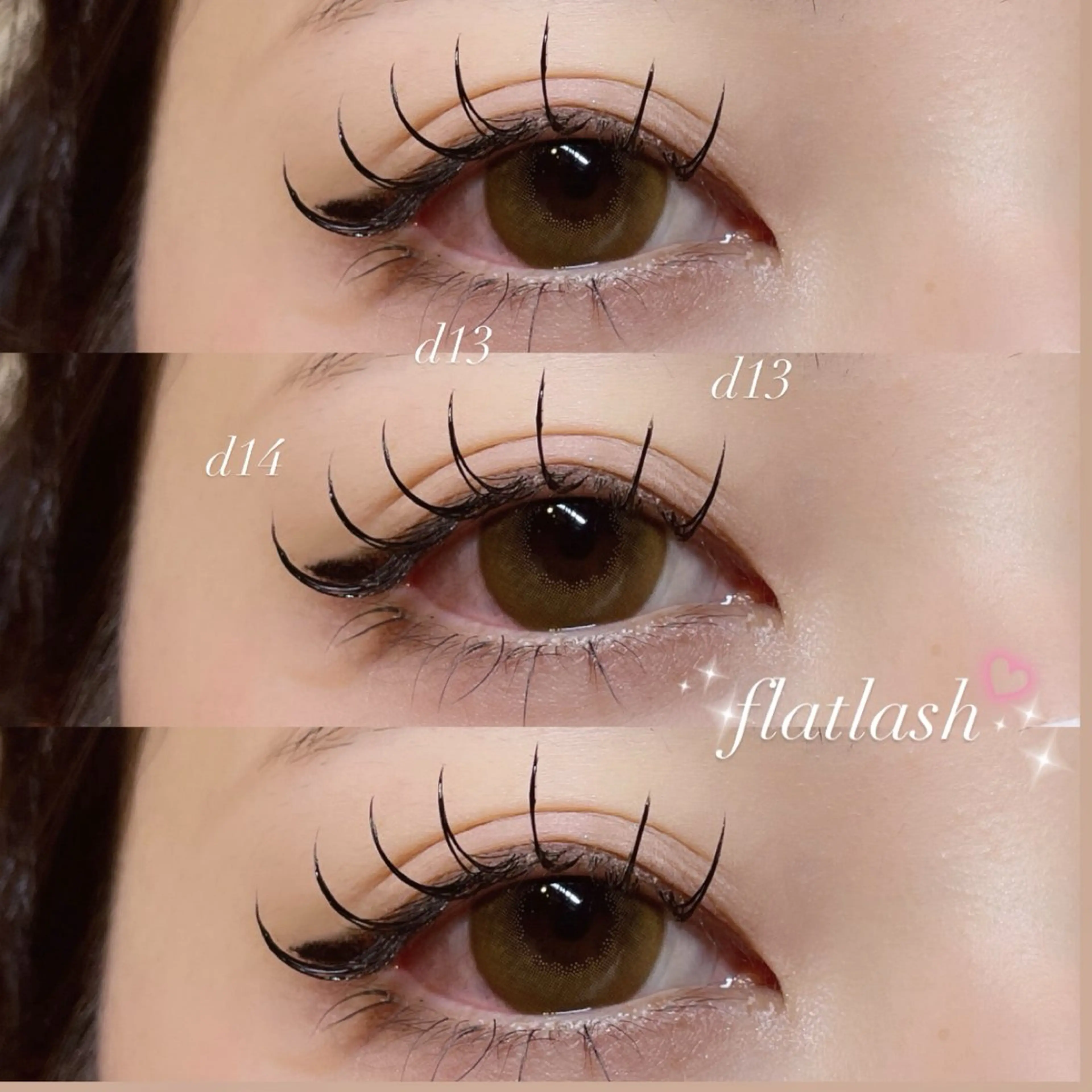 マツエク・マツパ マツエク Mell Yuuna ♡パリエク /束感のマツエク・マツパデザイン