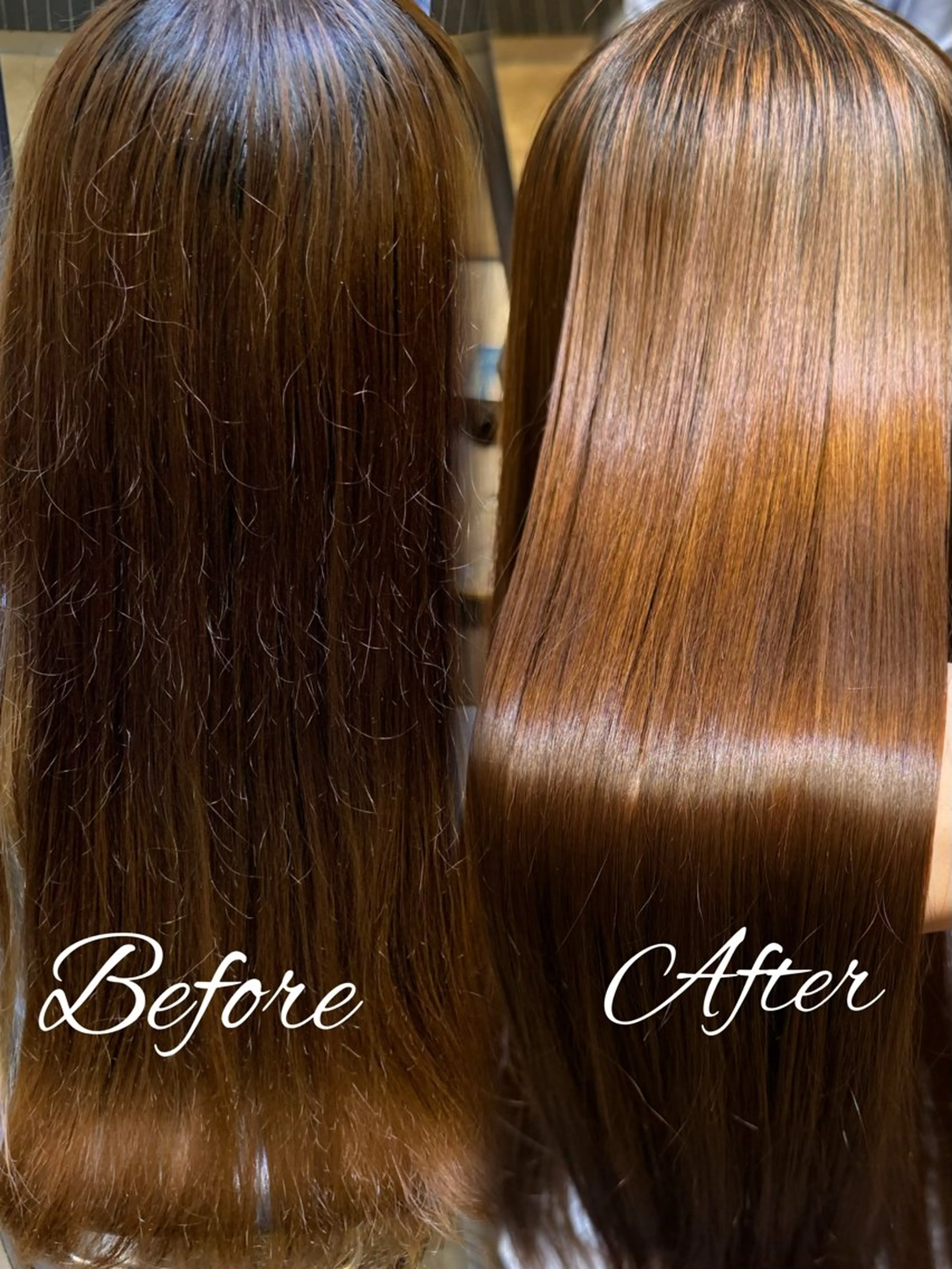 【✨️艶髪縮毛矯正🫧➕1stepトリートメント✨️】の写真