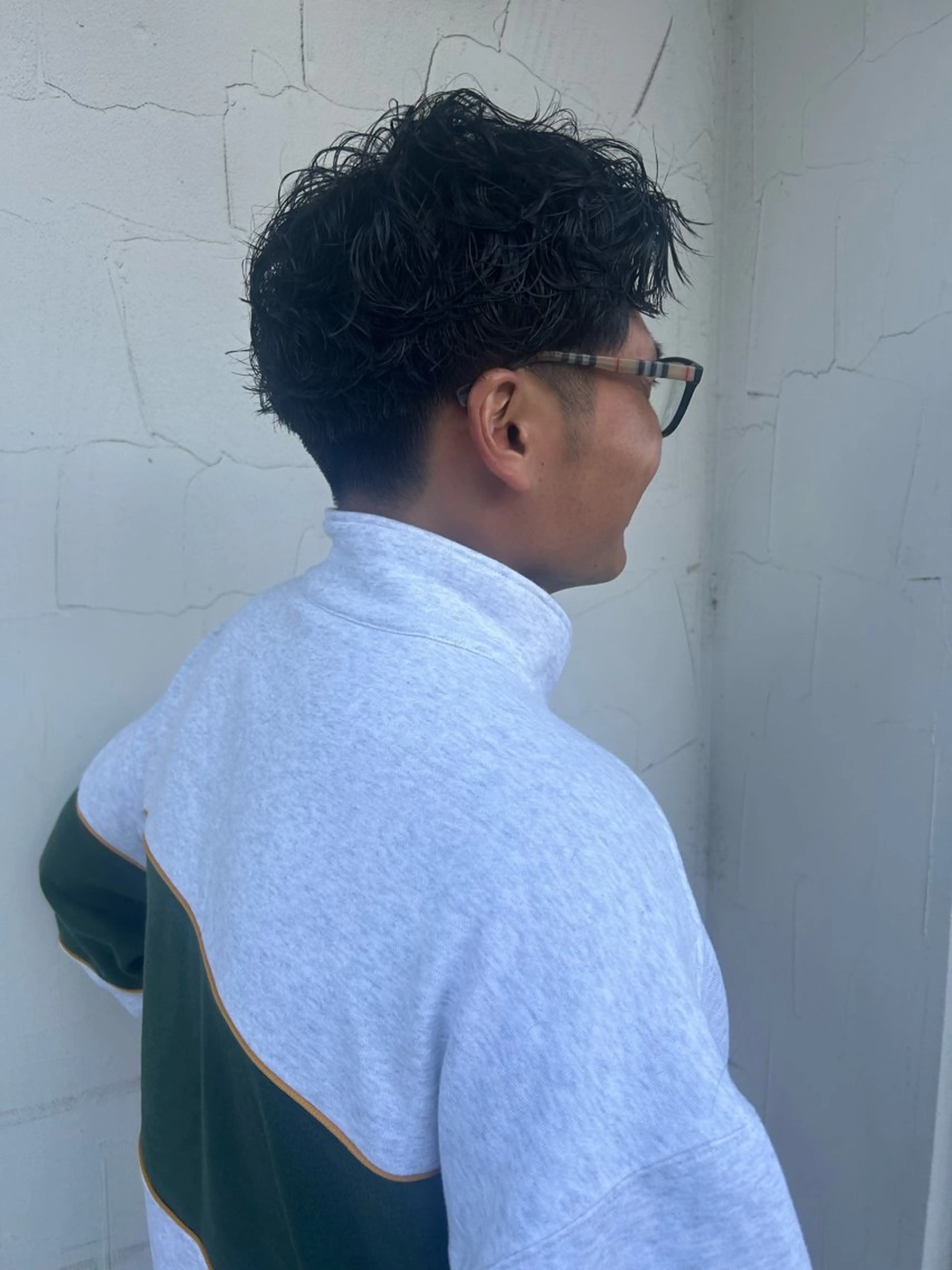 ショート パーマ メンズ メンズパーマ メンズショート ショートヘア buy your own flowers:kava所属・yoda karenのヘアスタイル