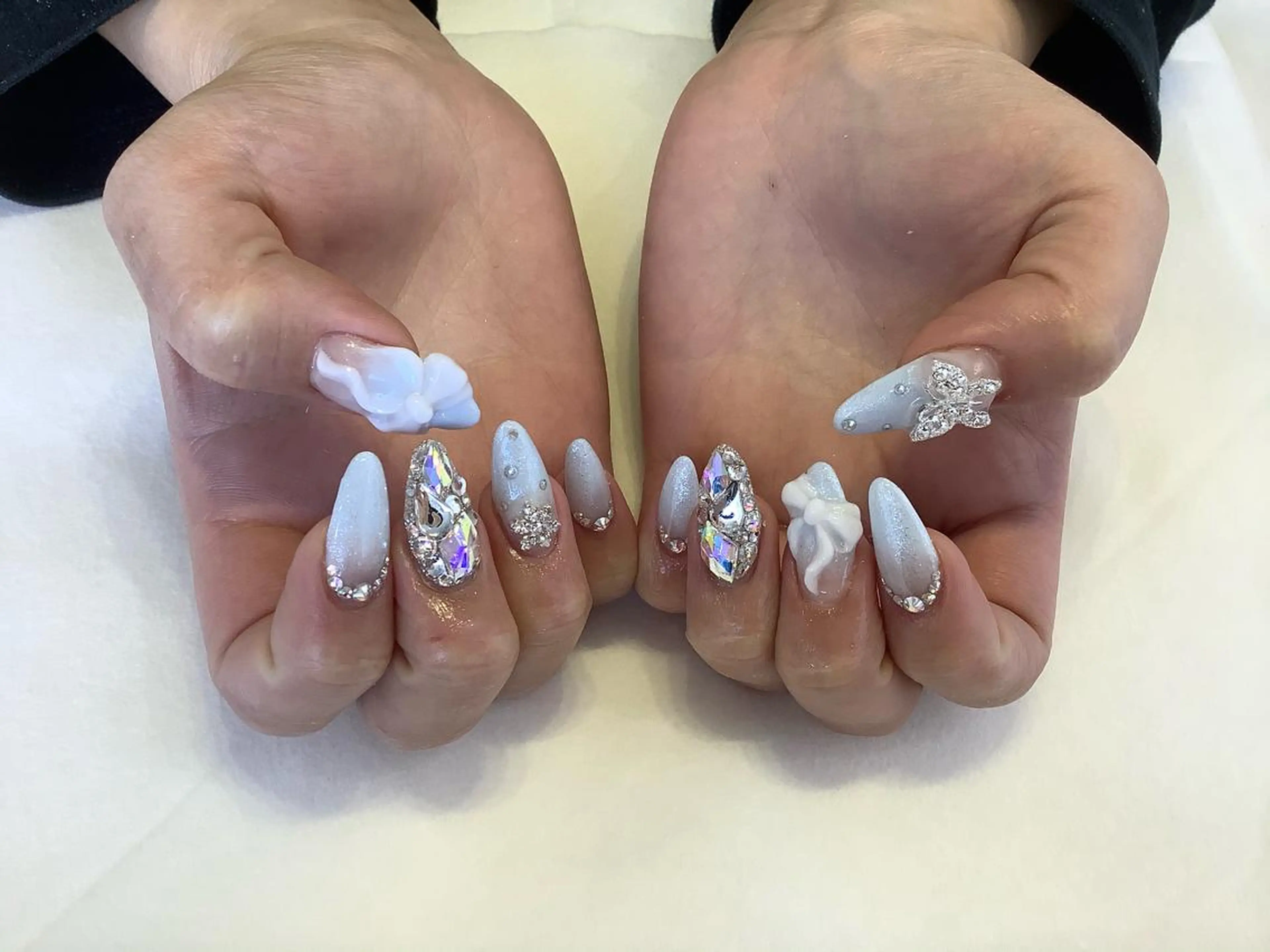 ネイル ハンドネイル 💎🐰 saki. m 🐰💎のネイルデザイン