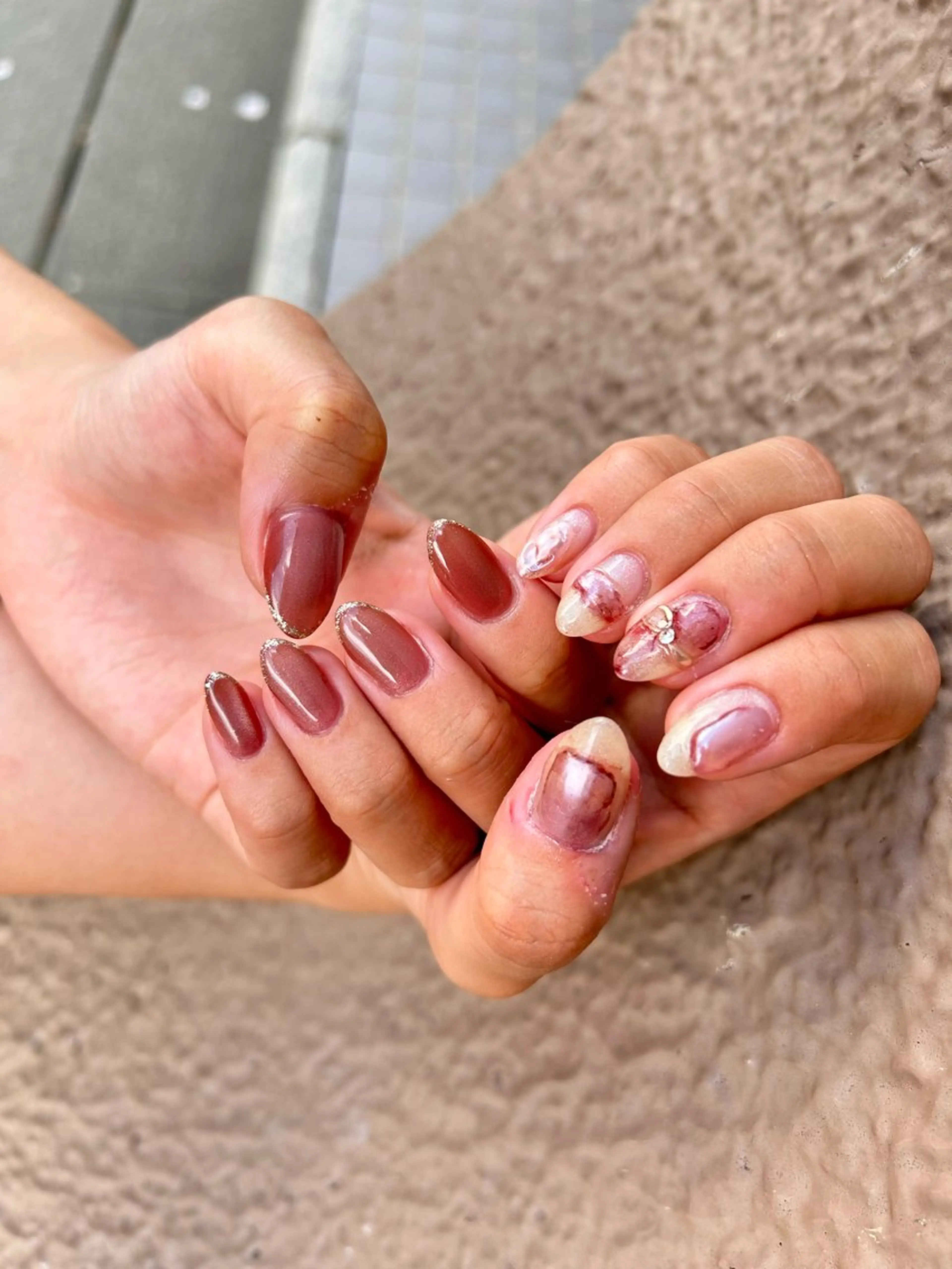 ネイル ハンドネイル フットネイル ✴︎ Delightのネイルデザイン