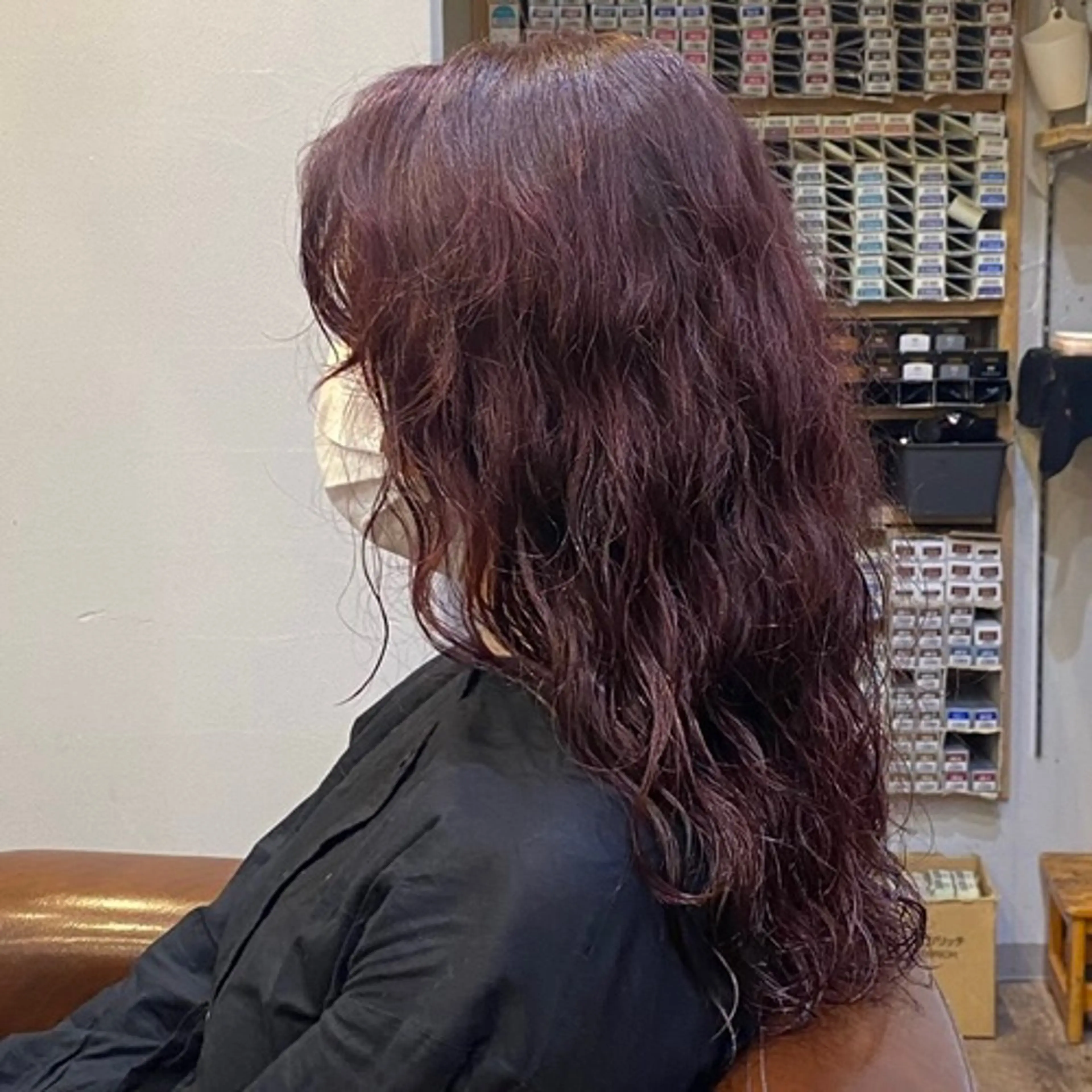 ロング カラー ブリーチ ダブルカラー ブリーチなしカラー カット ヘアカラー トリートメント ハイトーン/レイヤー カット/TAKEのヘアスタイル